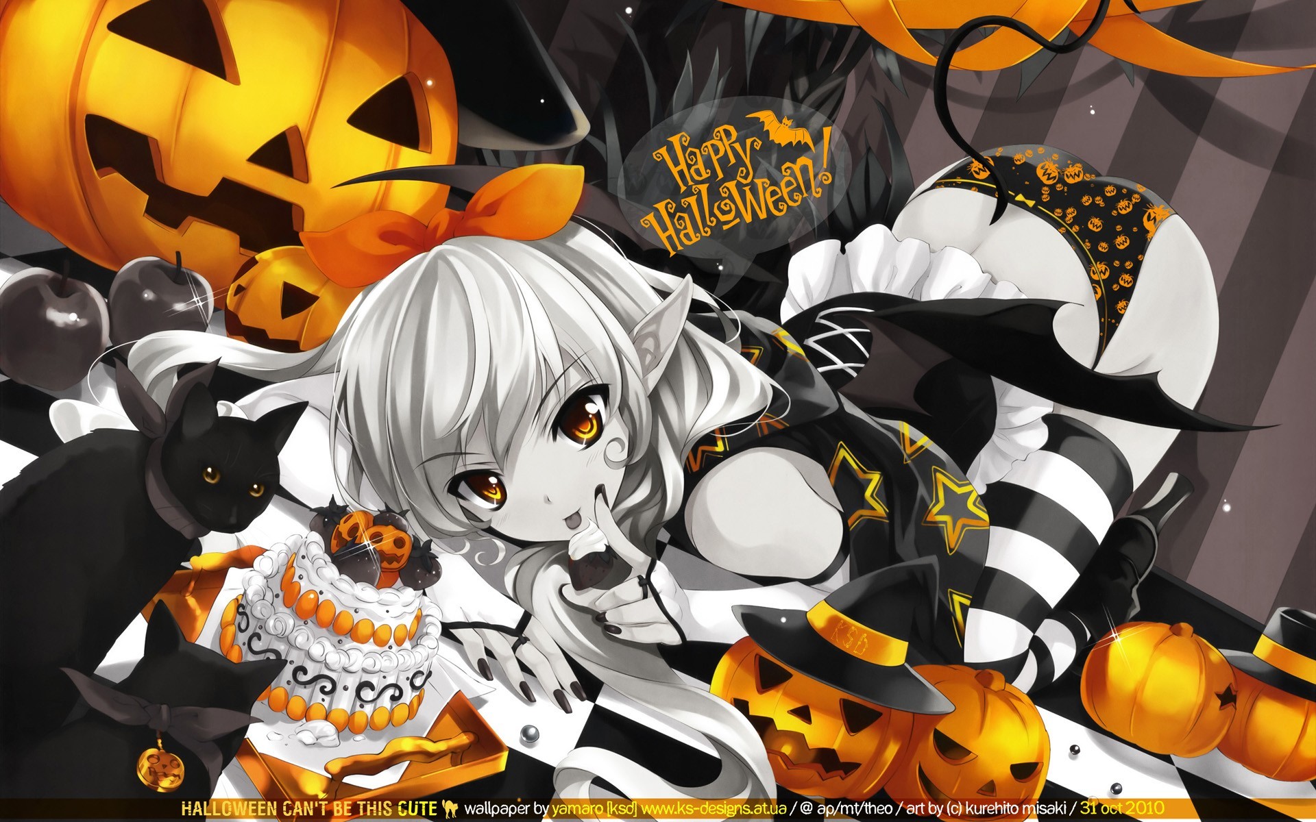 Cute Halloween Anime Wallpapers