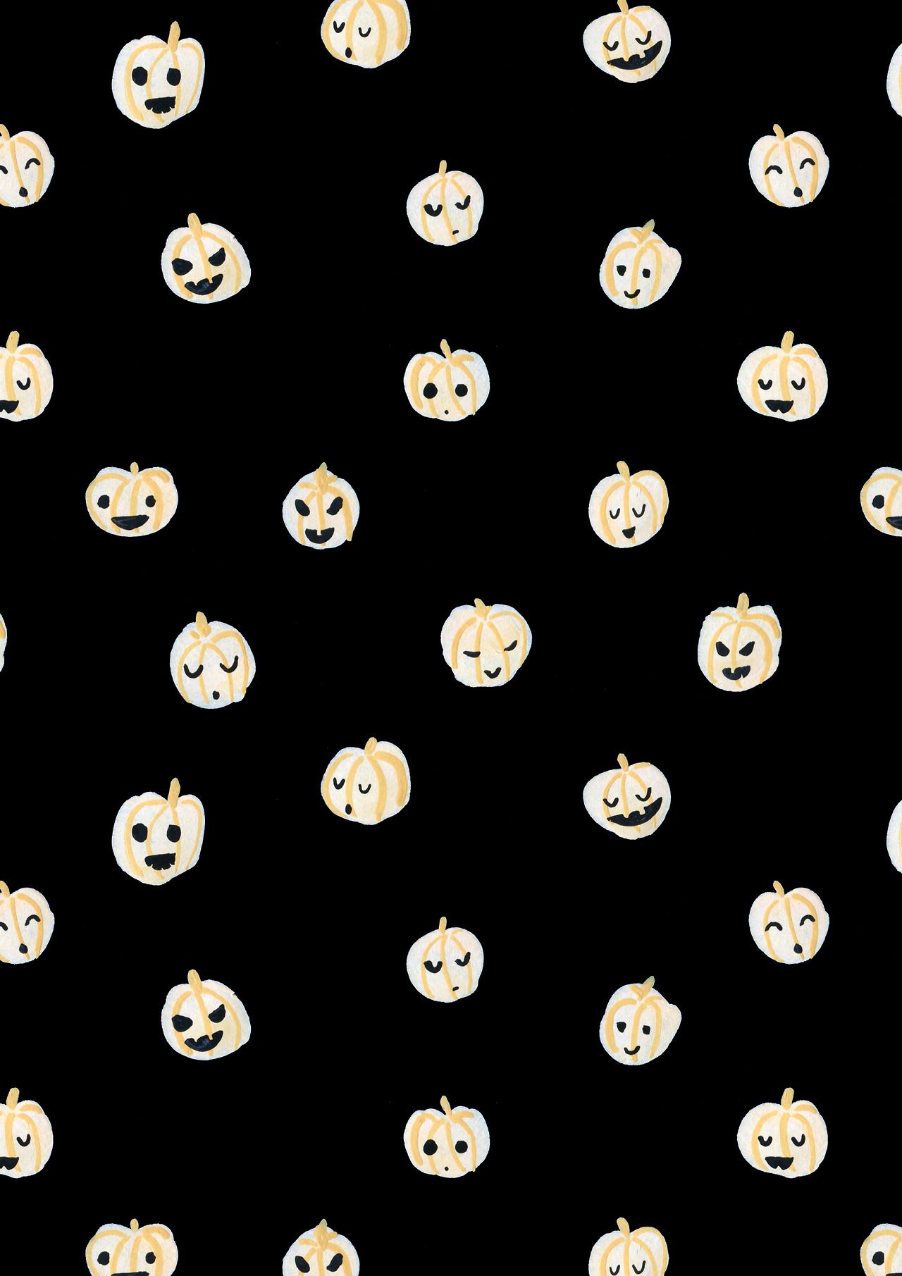 Cute Halloween Pattern Wallpapers