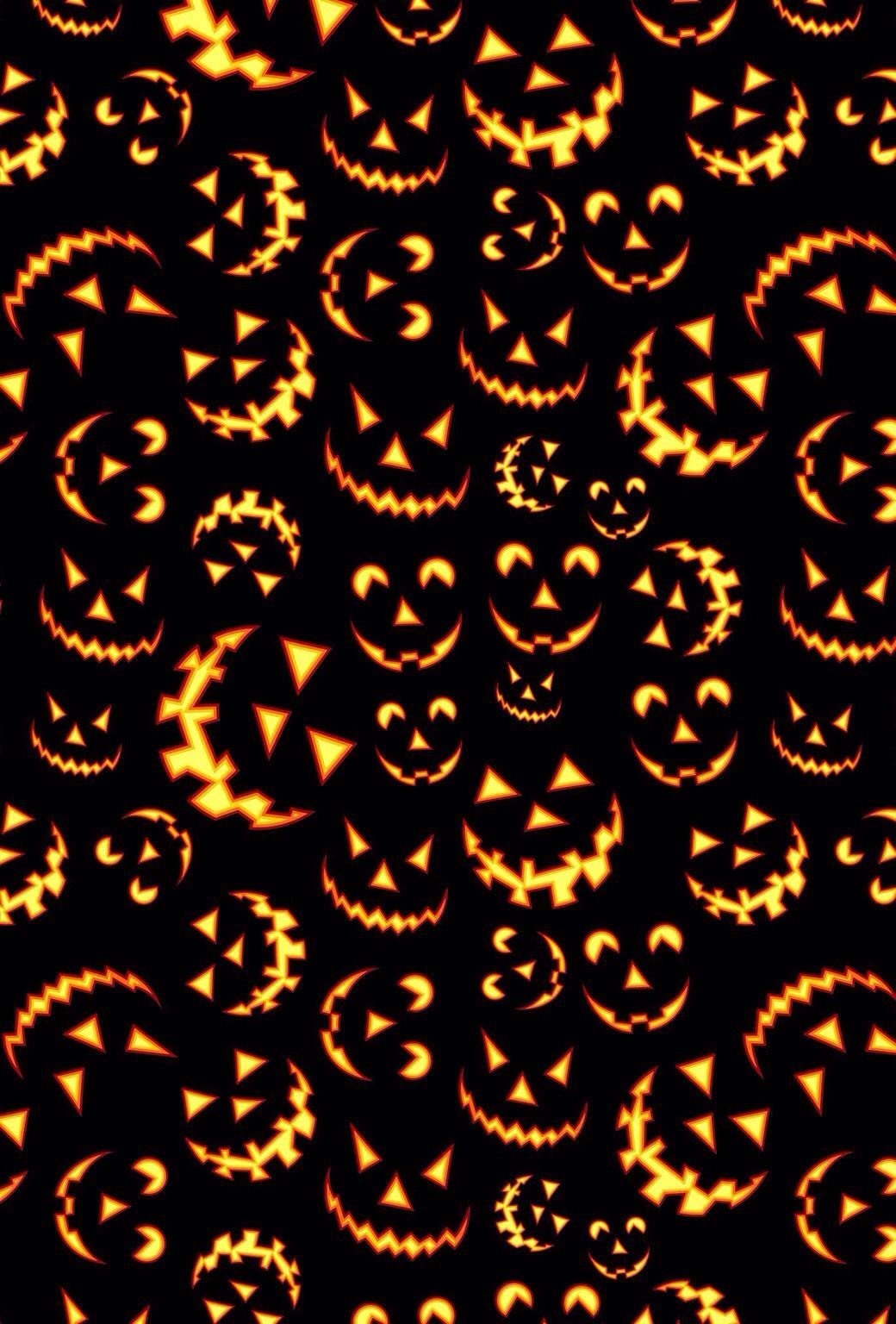 Cute Halloween Pattern Wallpapers