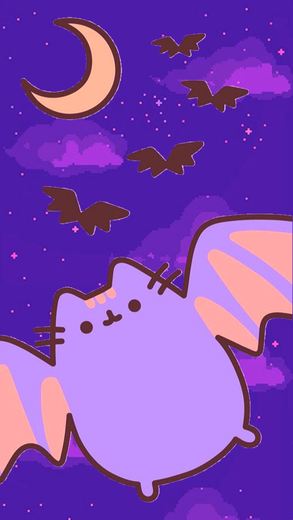 Cute Halloween Pusheen Wallpapers