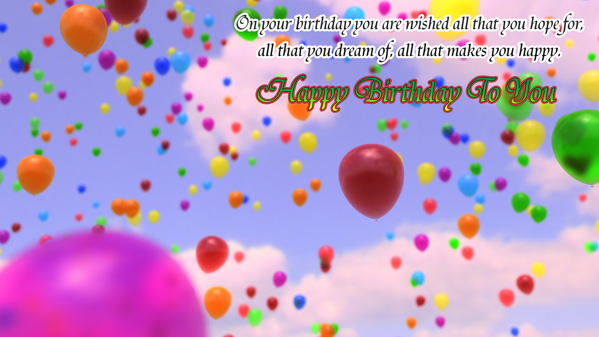 Cute Happy Birthday Wallpapers