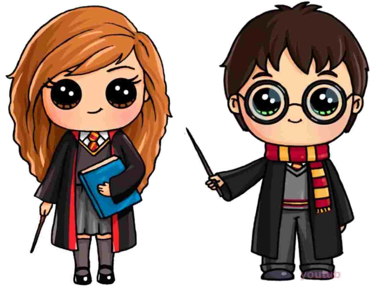 Cute Harry Potter Cartoon Wallpapers