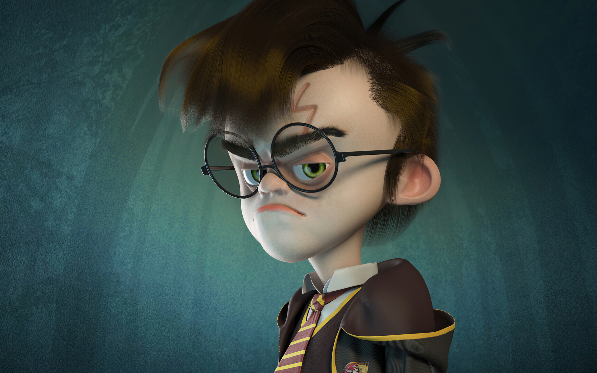 Cute Harry Potter Cartoon Wallpapers Wallpapers