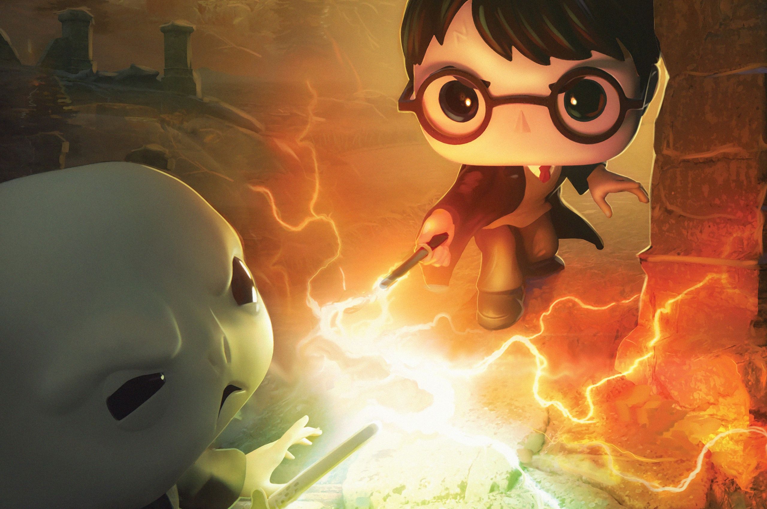 Cute Harry Potter Cartoon Wallpapers Wallpapers