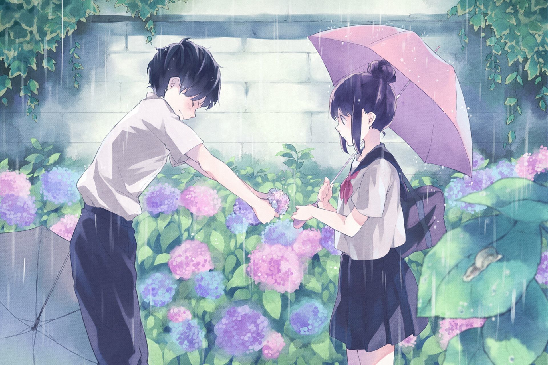 Cute Hd Anime Couple Dp Wallpapers Wallpapers