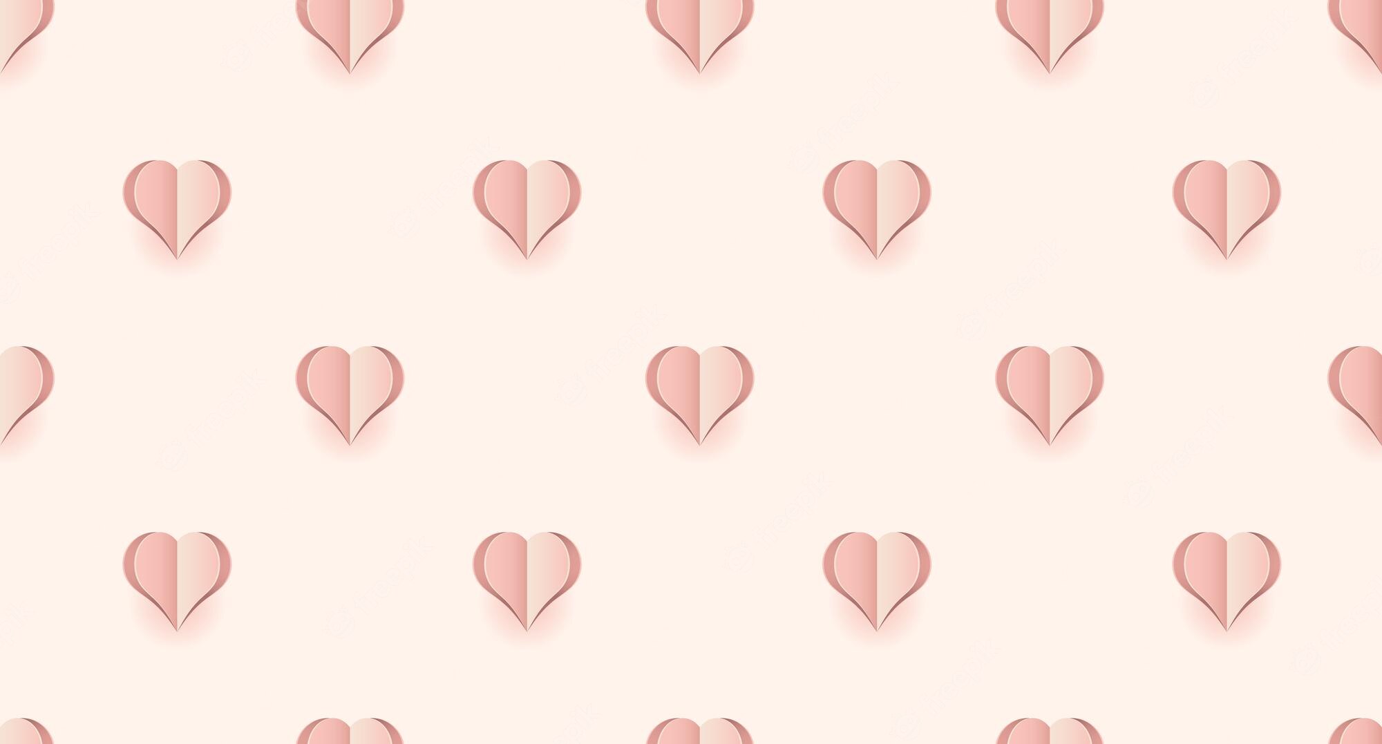 Cute Hearts Desktop Wallpapers