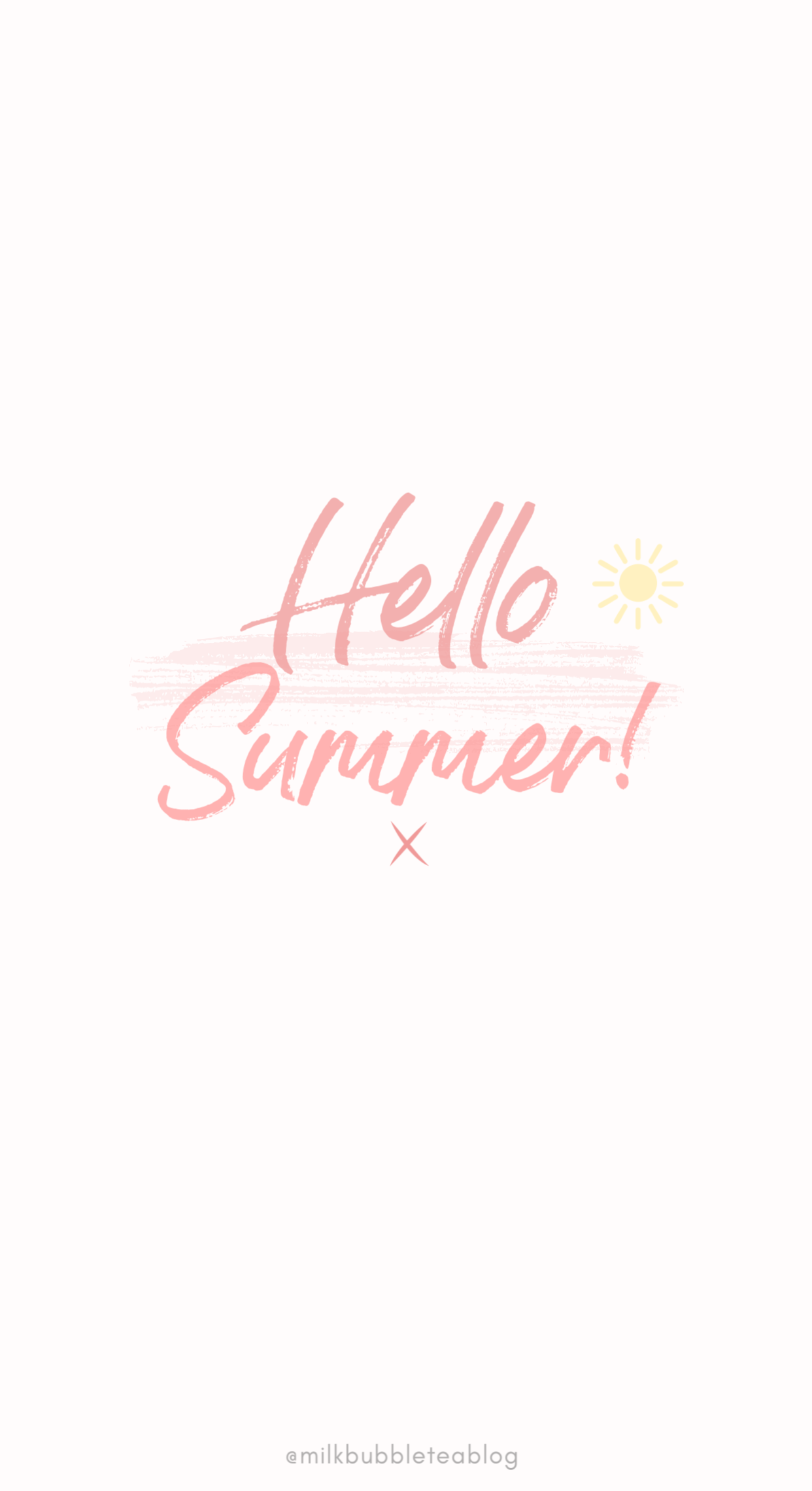 Cute Hello Summer Wallpapers