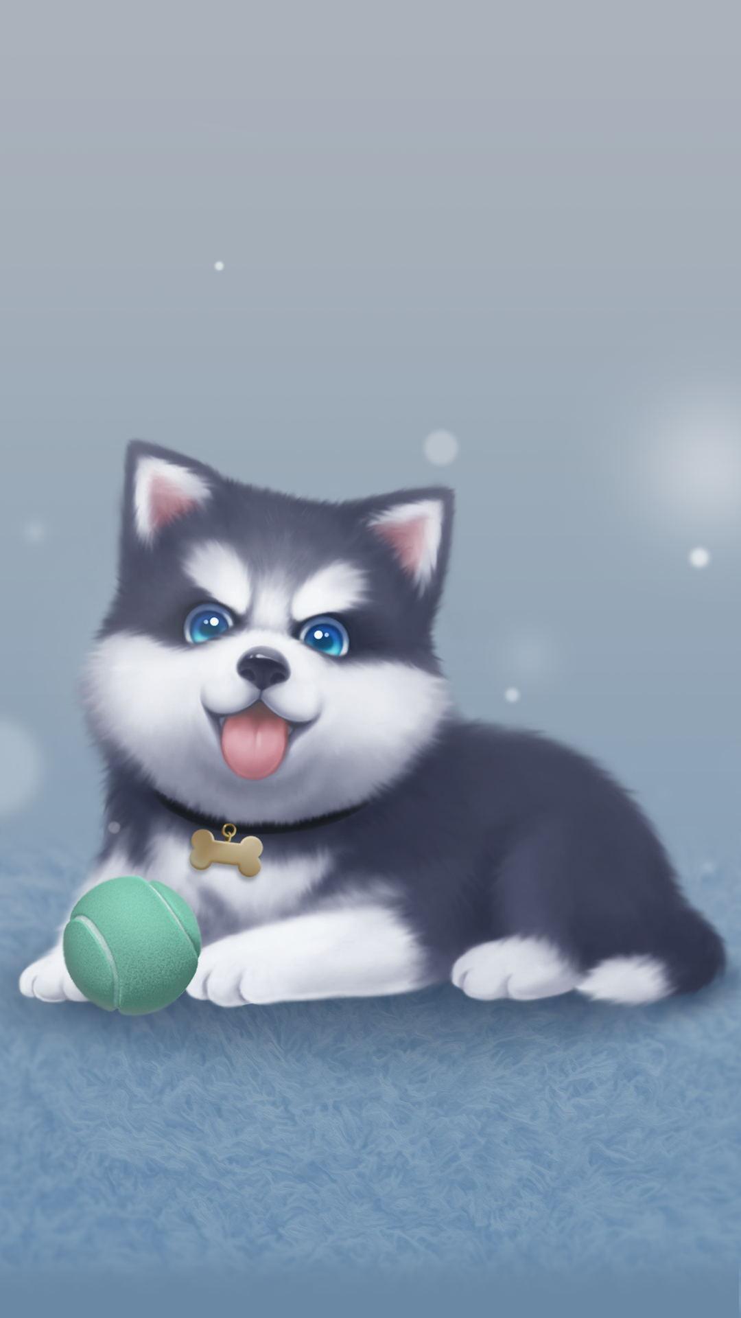 Cute Husky Wallpapers