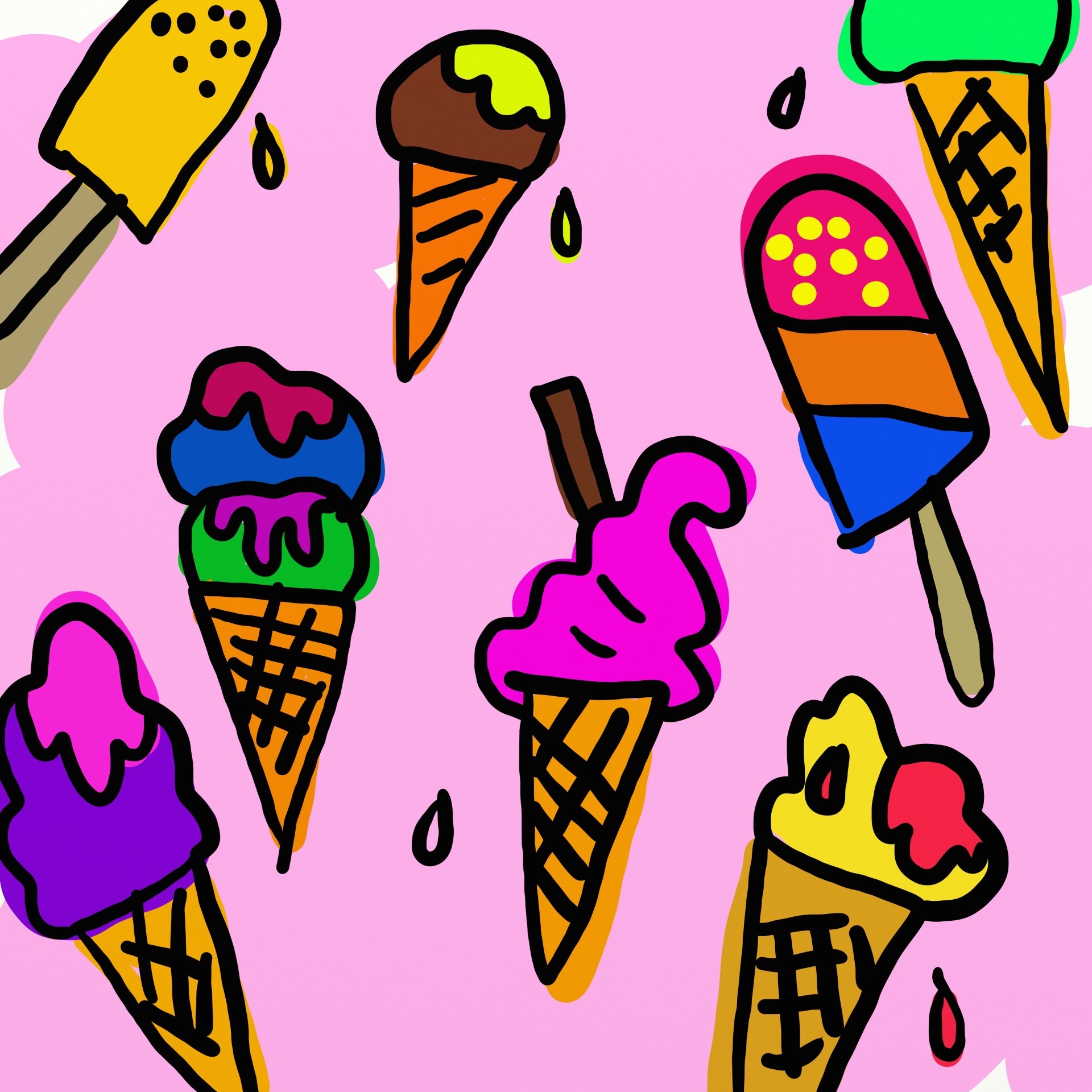 Cute Ice Cream Hd Wallpapers