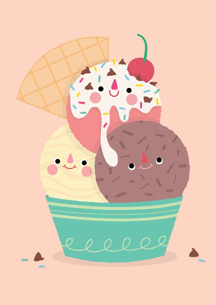 Cute Ice Cream Iphone Wallpapers