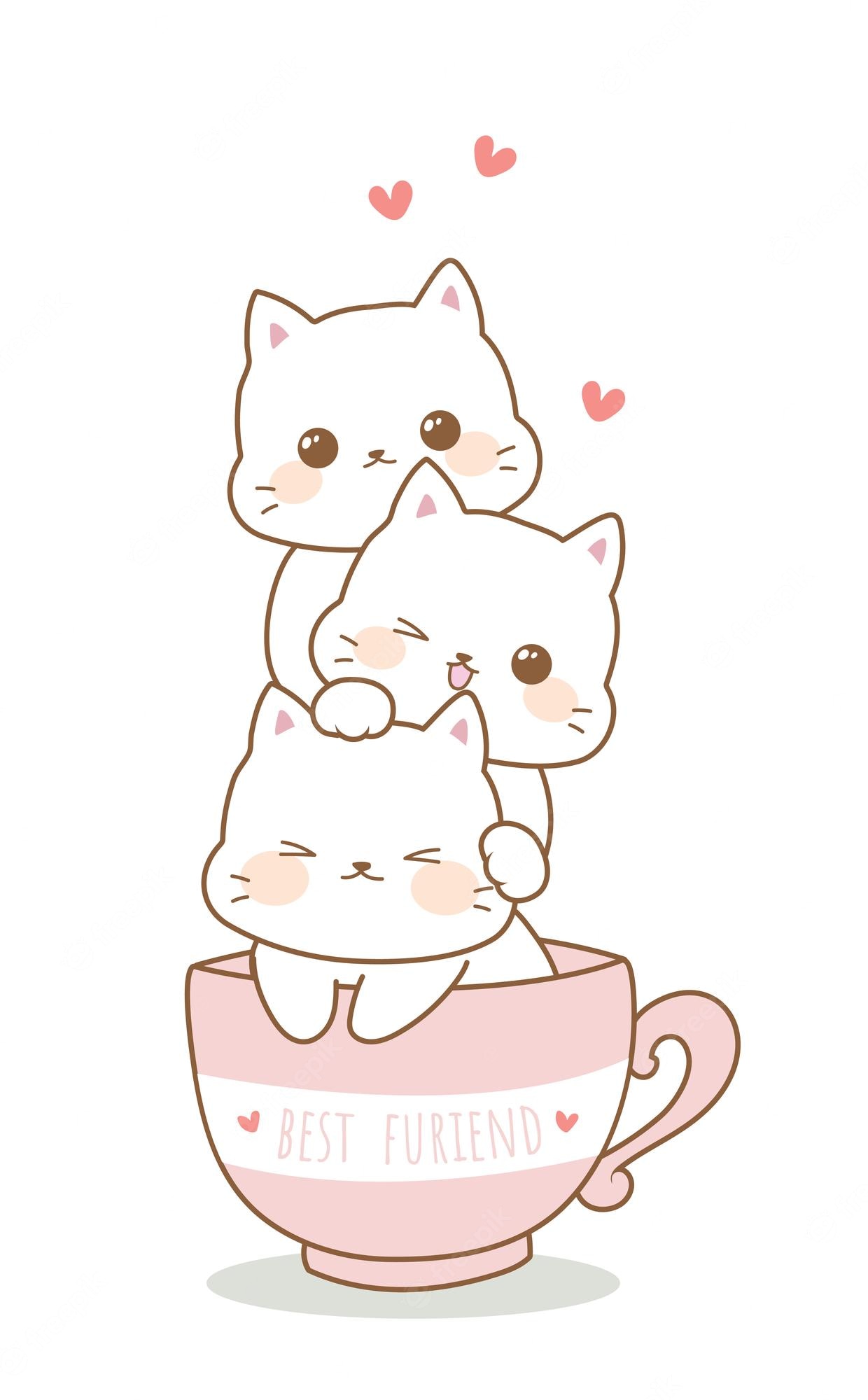 Cute Kawaii Cat Wallpapers