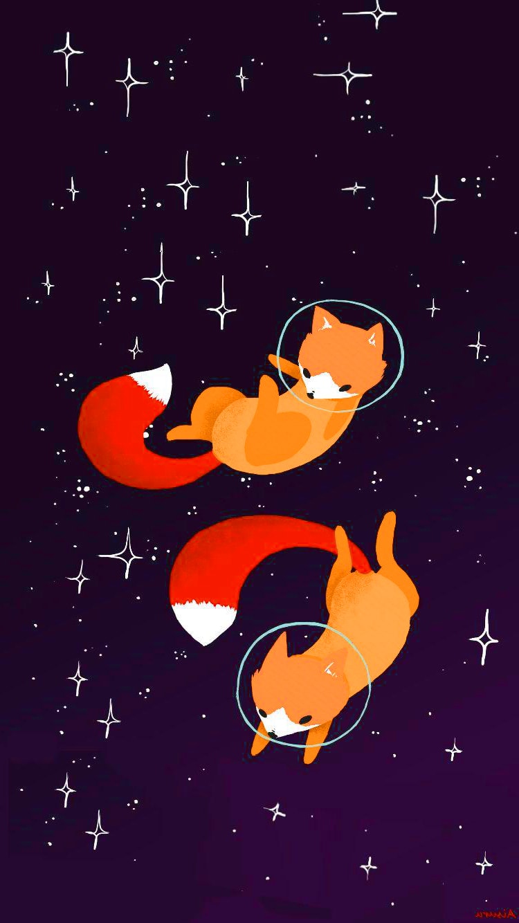 Cute Kawaii Fox Wallpapers