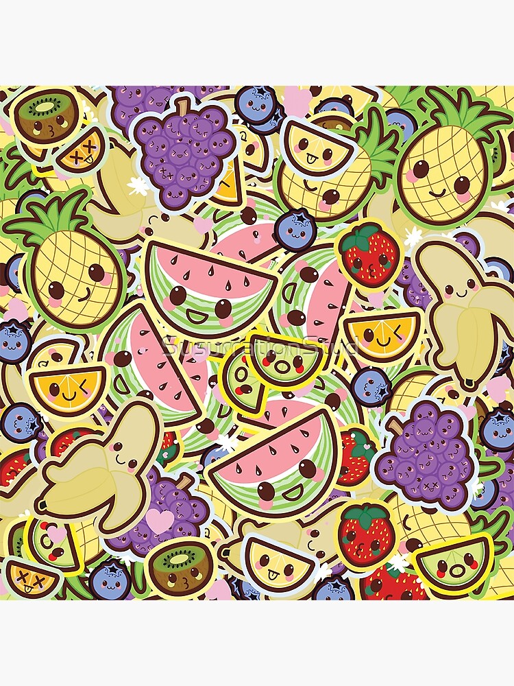 Cute Kawaii Fruit Wallpapers