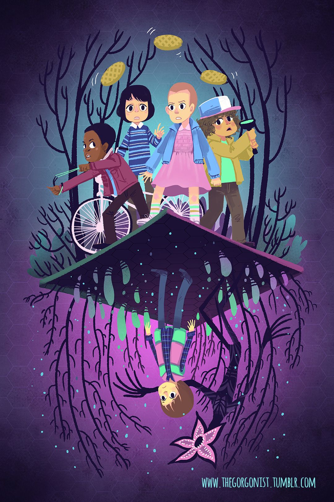 Cute Kawaii Stranger Things Wallpapers Wallpapers