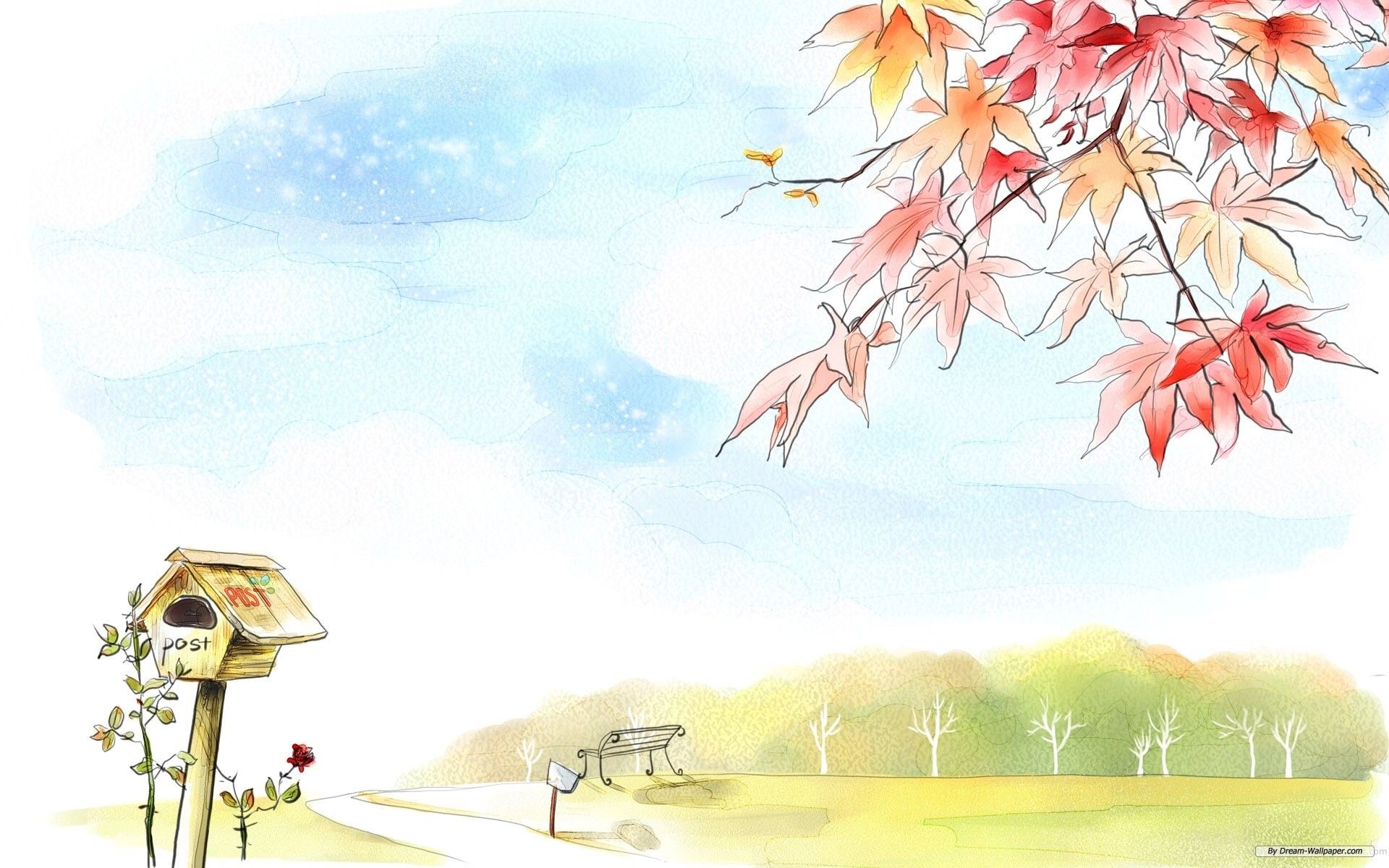 Cute Korean Art Wallpapers Wallpapers