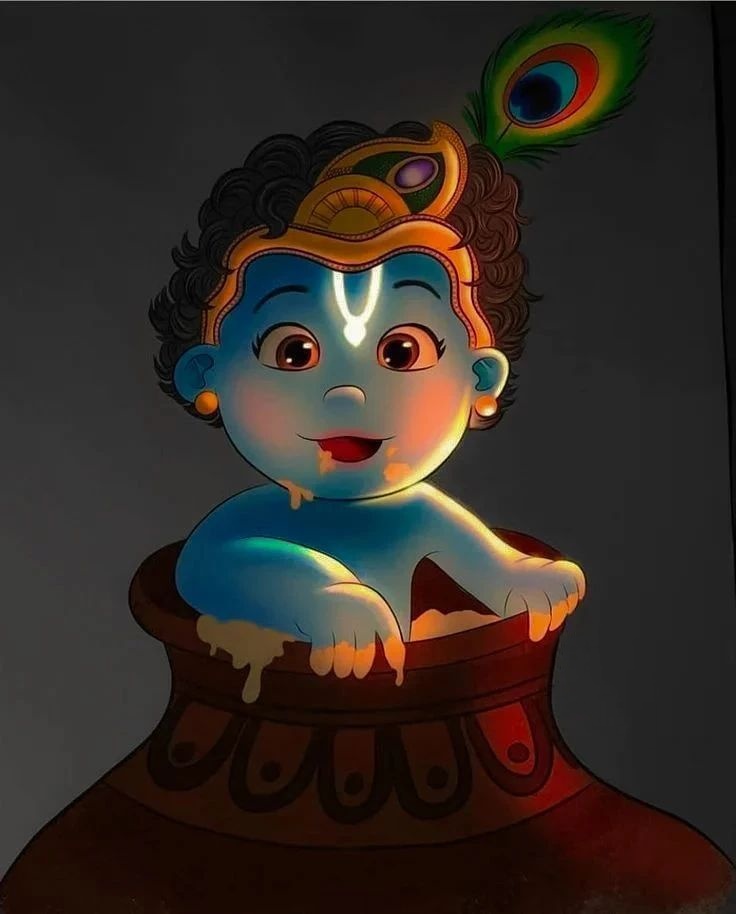 Cute Krishna Wallpapers