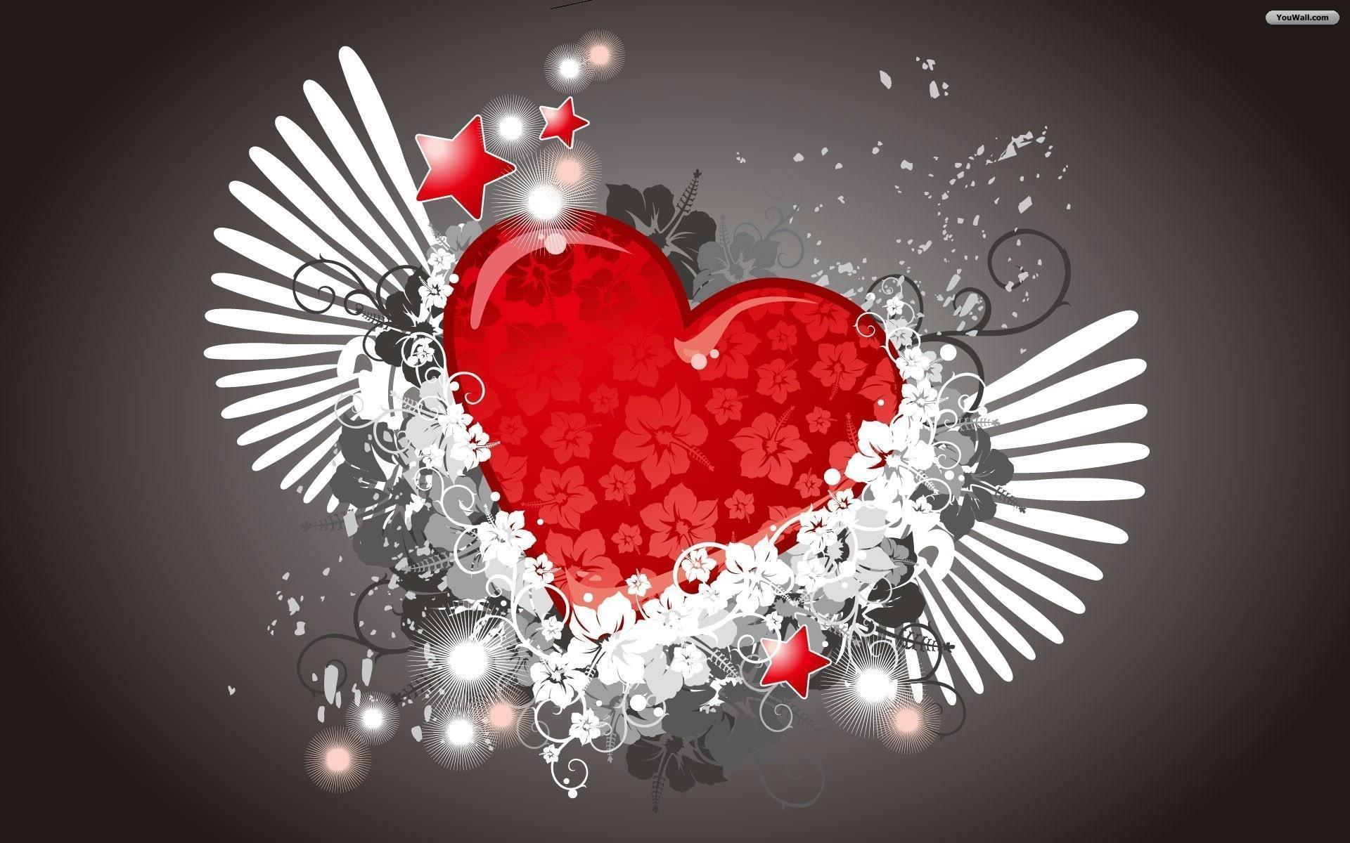 Cute Love Heart Wallpapers