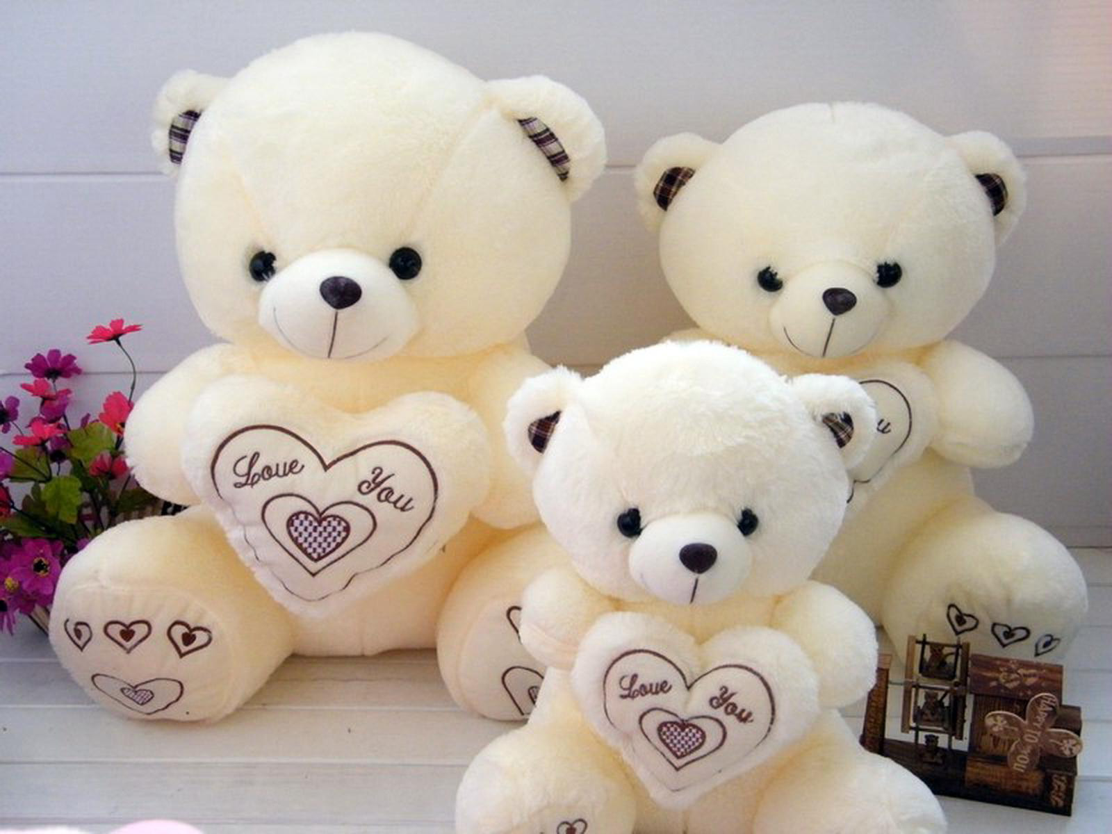 Cute Love Teddy Bear Wallpaper Wallpapers