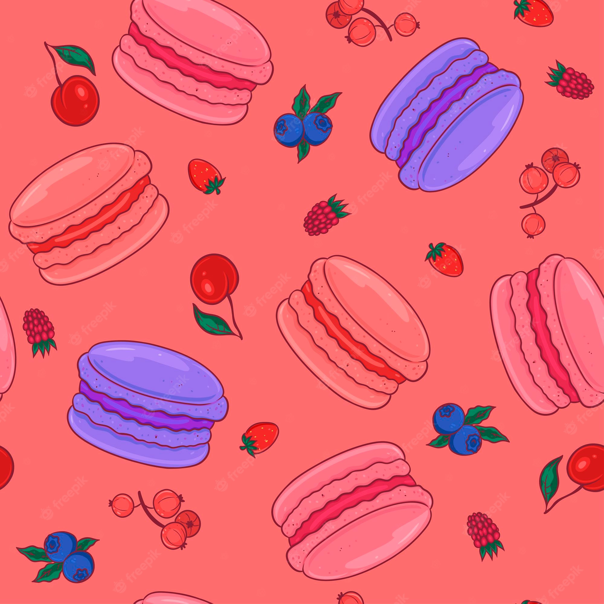 Cute Macaron Wallpapers