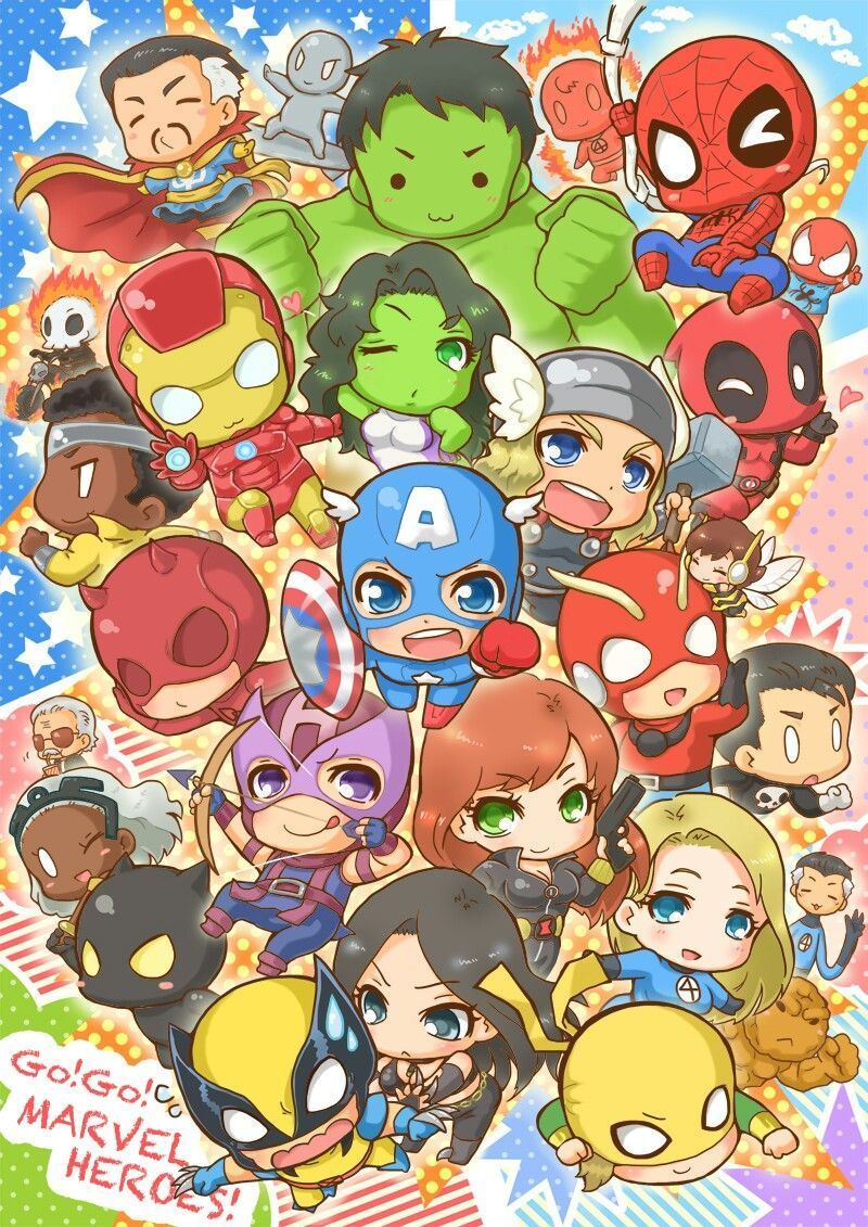 Cute Marvel Wallpapers Wallpapers