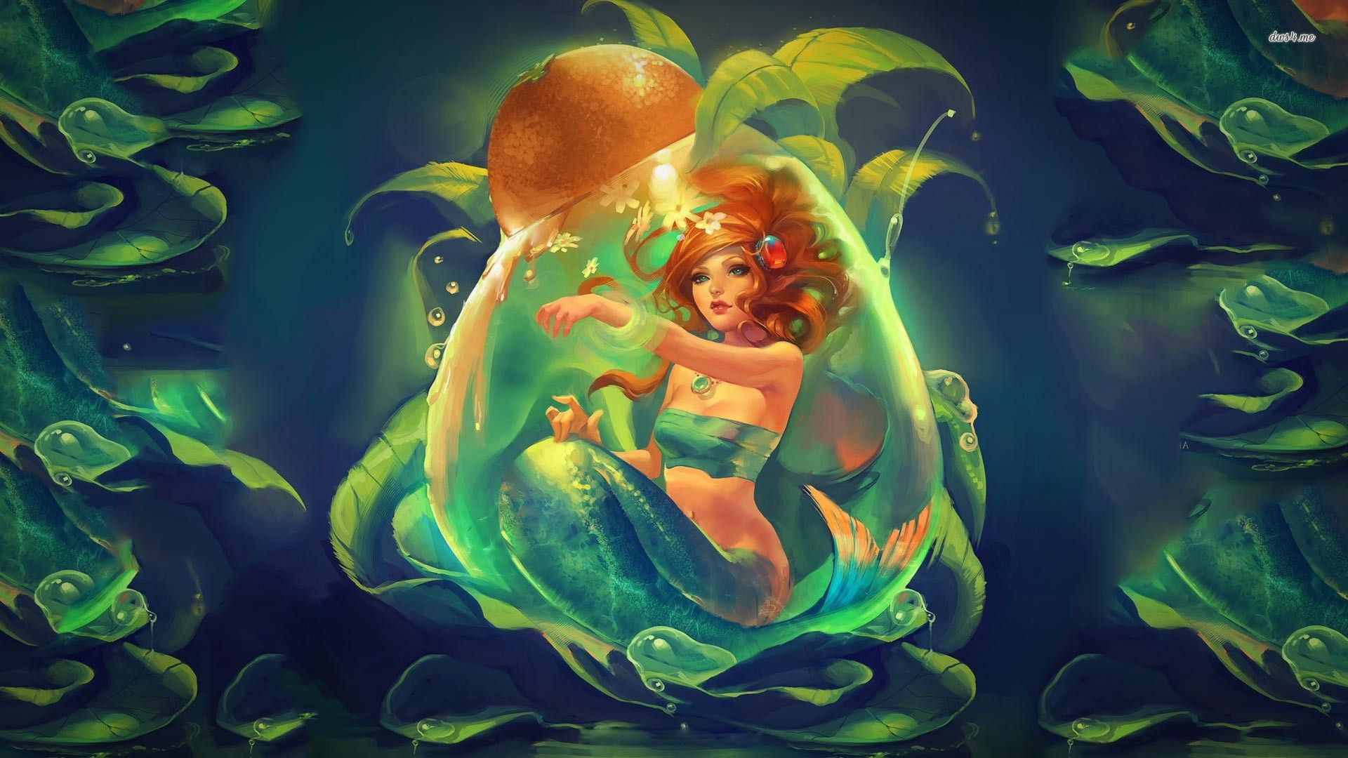 Cute Mermaids Wallpapers Wallpapers