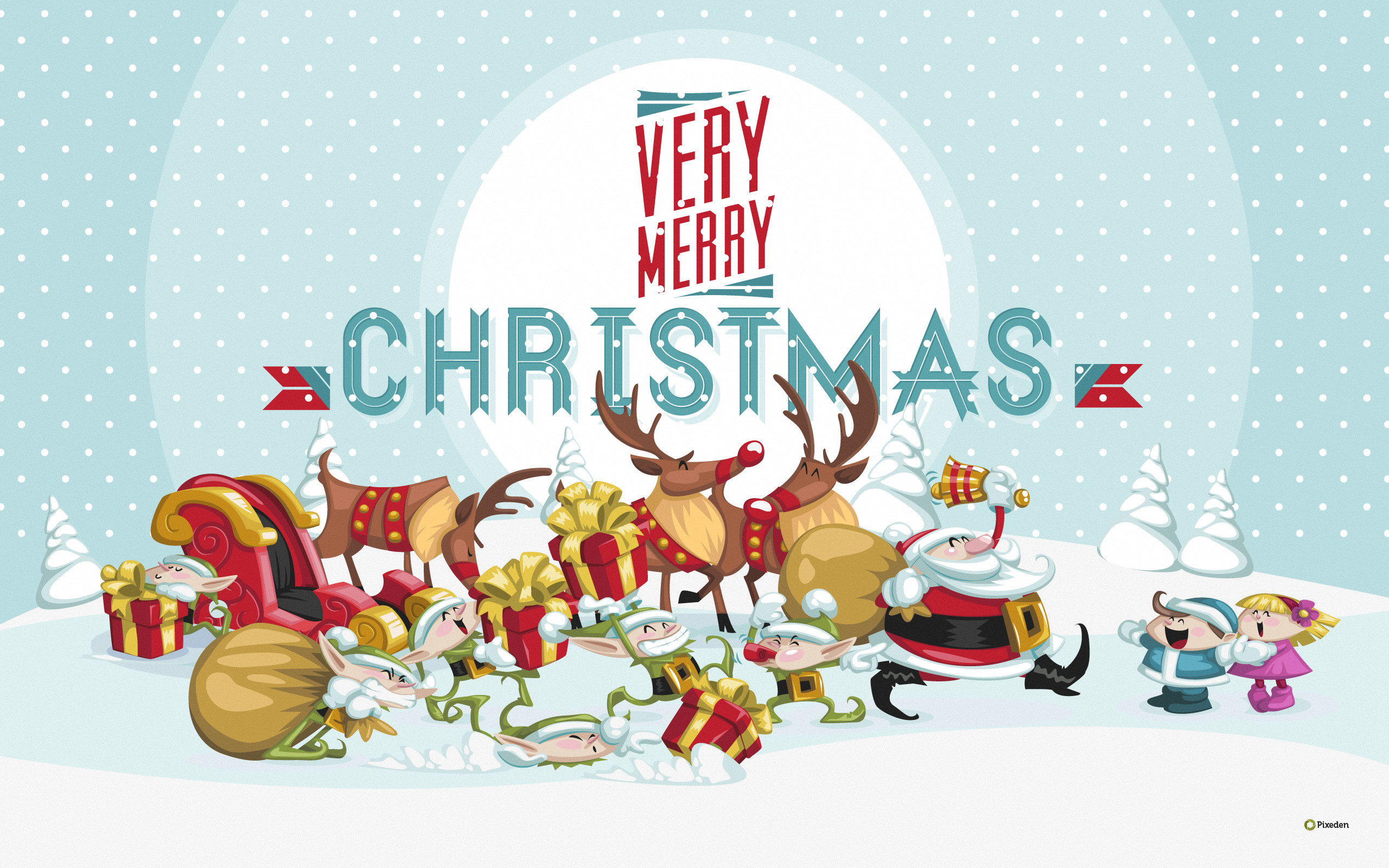 Cute Merry Christmas Wallpapers