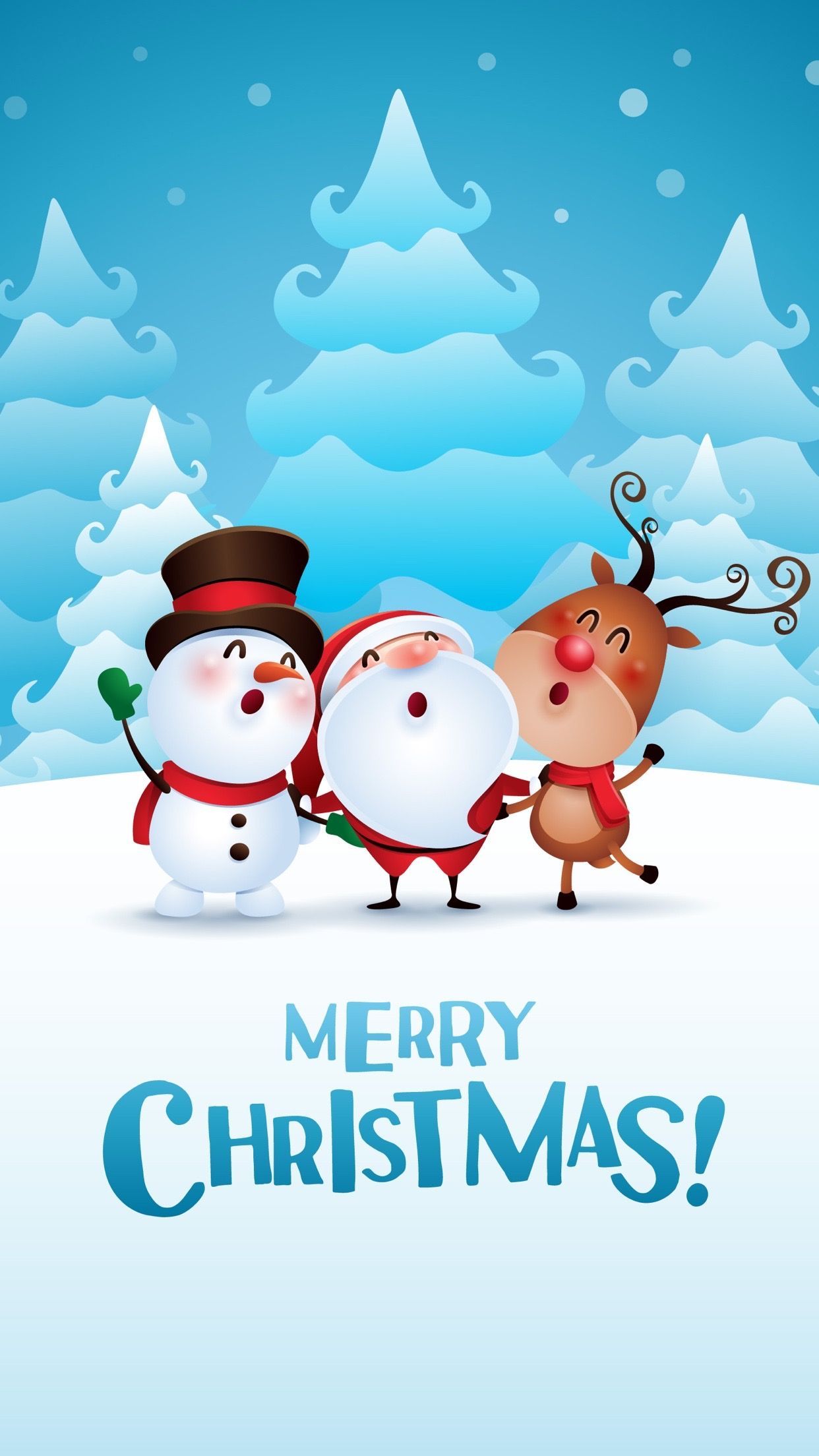 Cute Merry Christmas Wallpaper Wallpapers