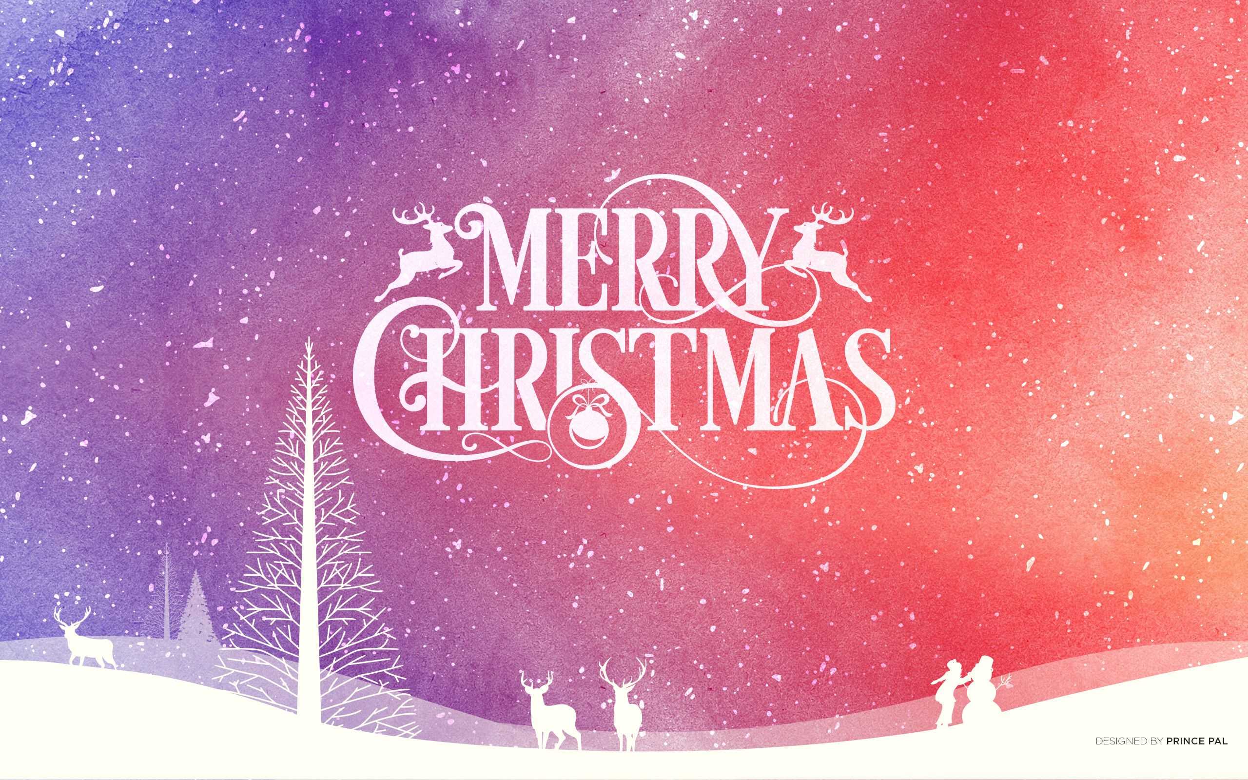 Cute Merry Christmas Wallpaper Wallpapers