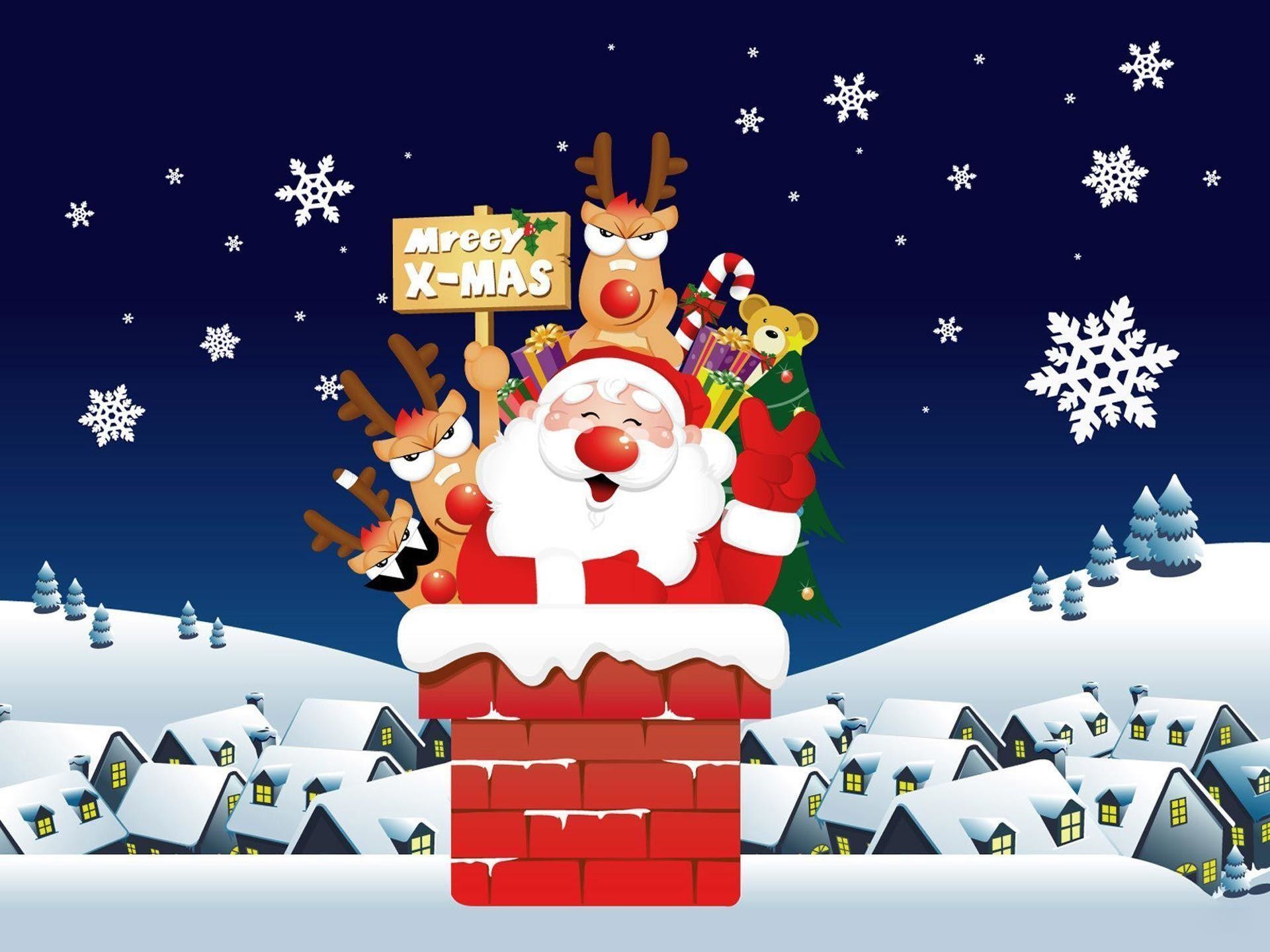 Cute Merry Christmas Wallpaper Wallpapers