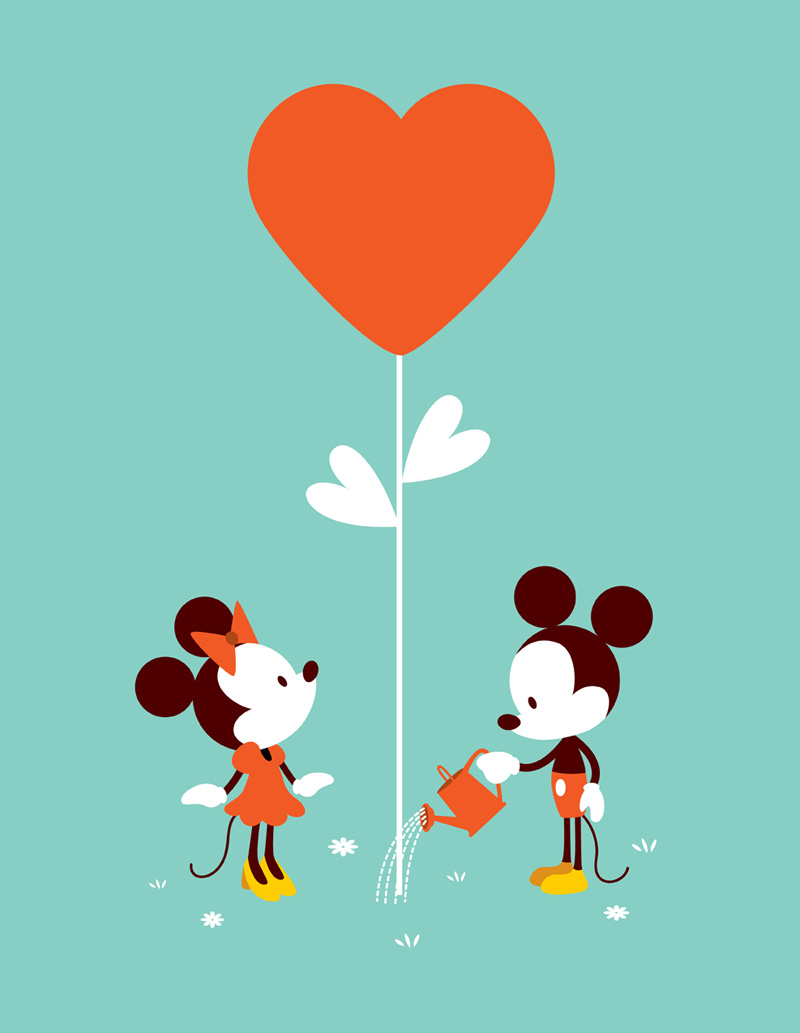 Cute Mickey And Minnie Wallpapers