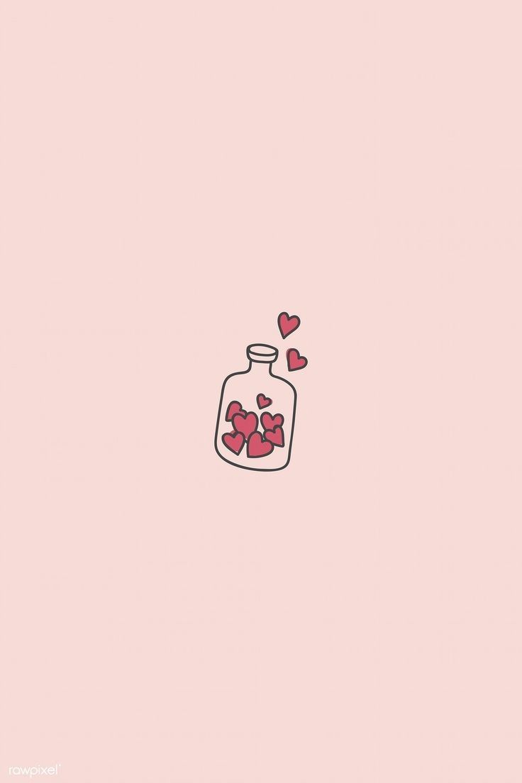 Cute Minimalist Heart Wallpapers