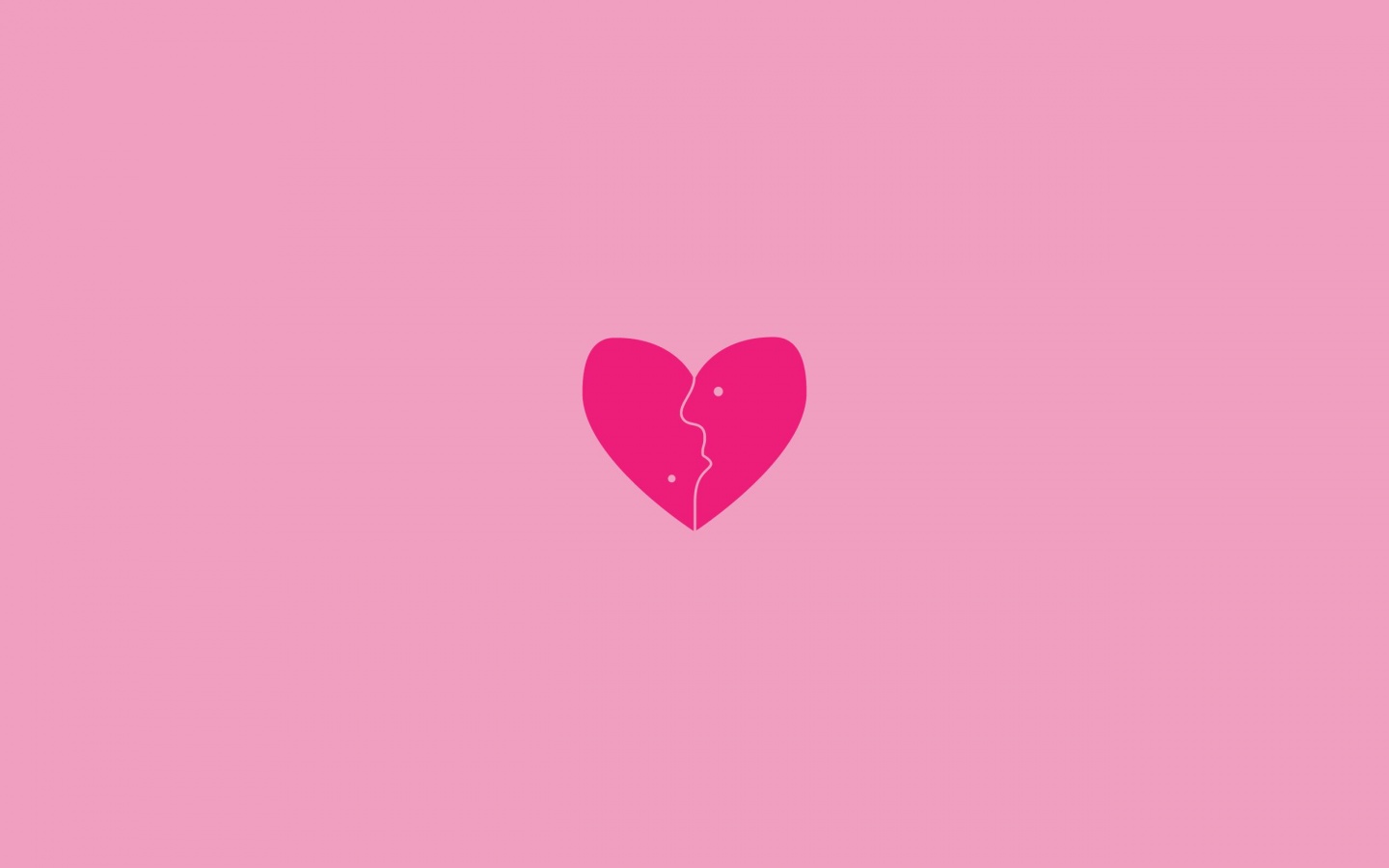 Cute Minimalist Heart Wallpapers