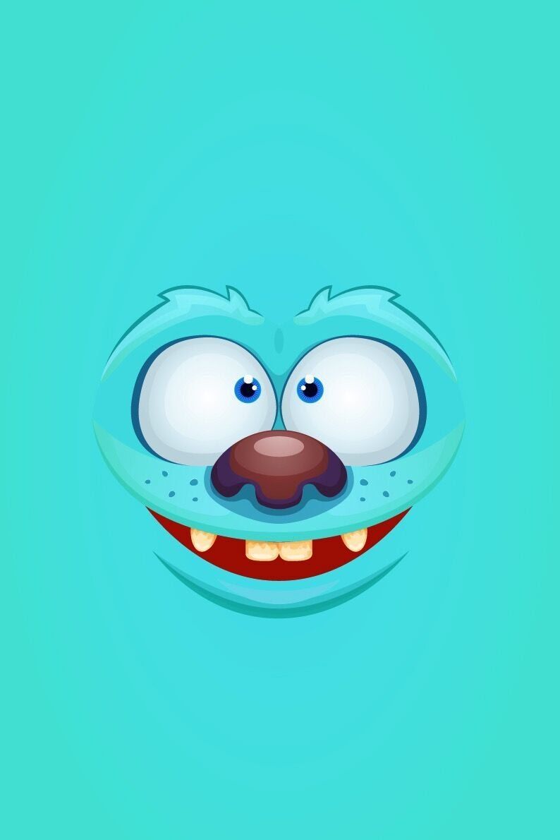 Cute Monster Face Wallpapers