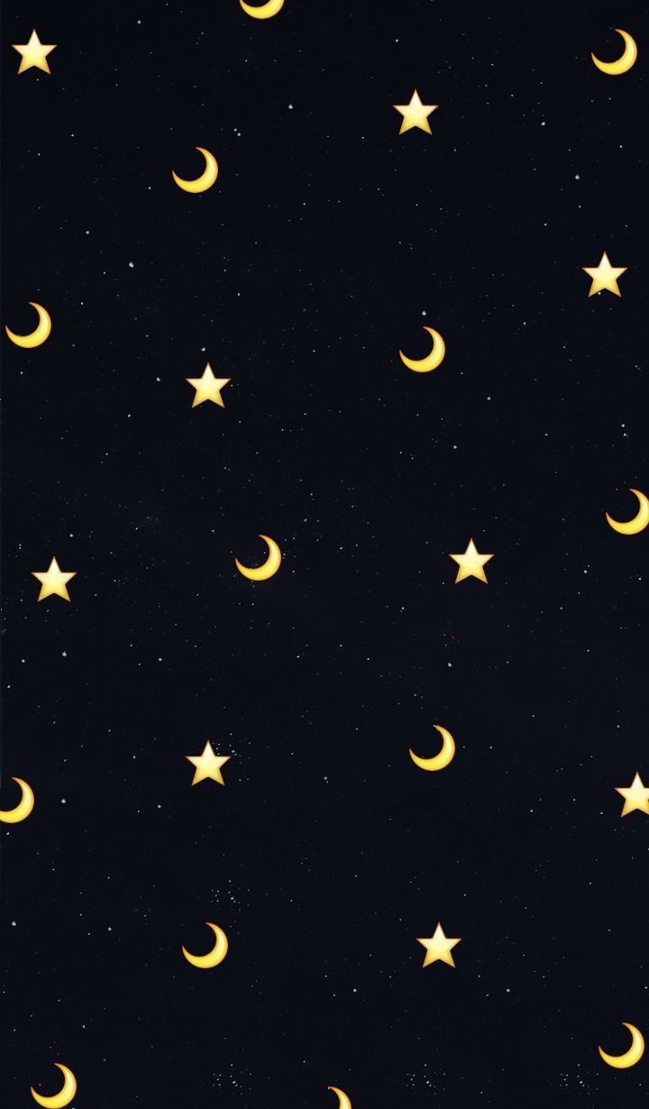 Cute Moon And Stars Wallpapers