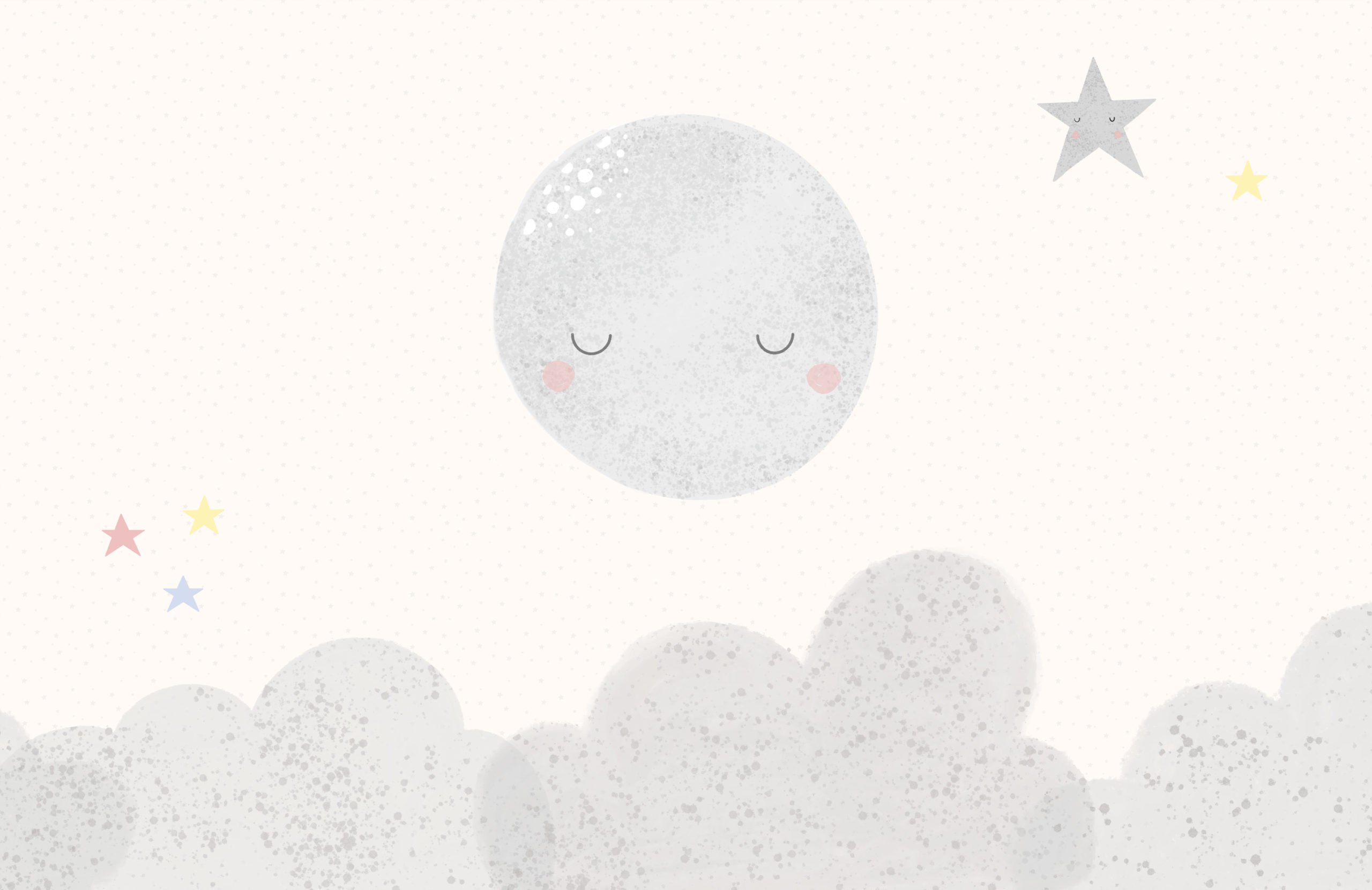 Cute Moon And Stars Wallpapers