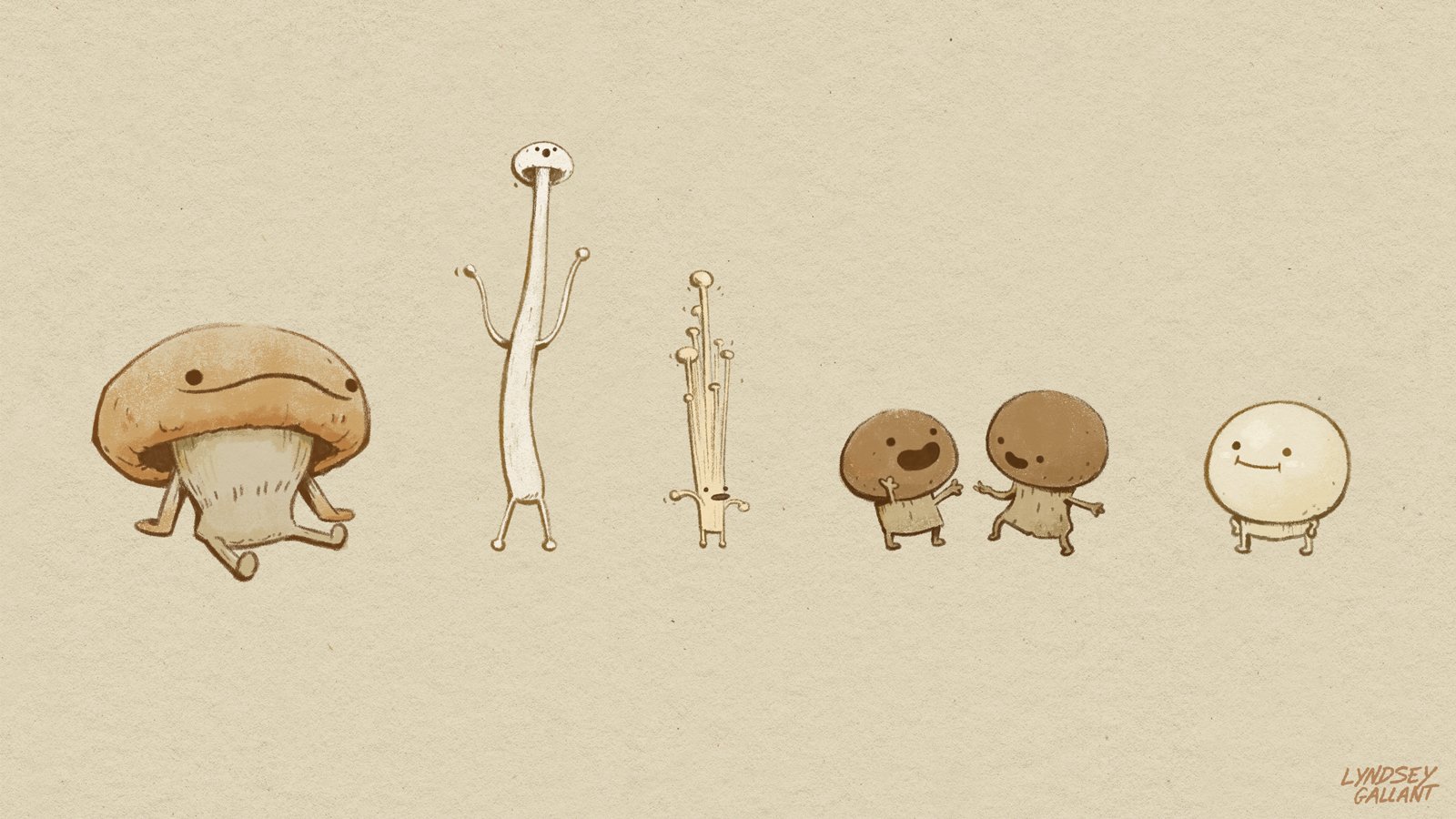 Cute Mushroom Wallpapers