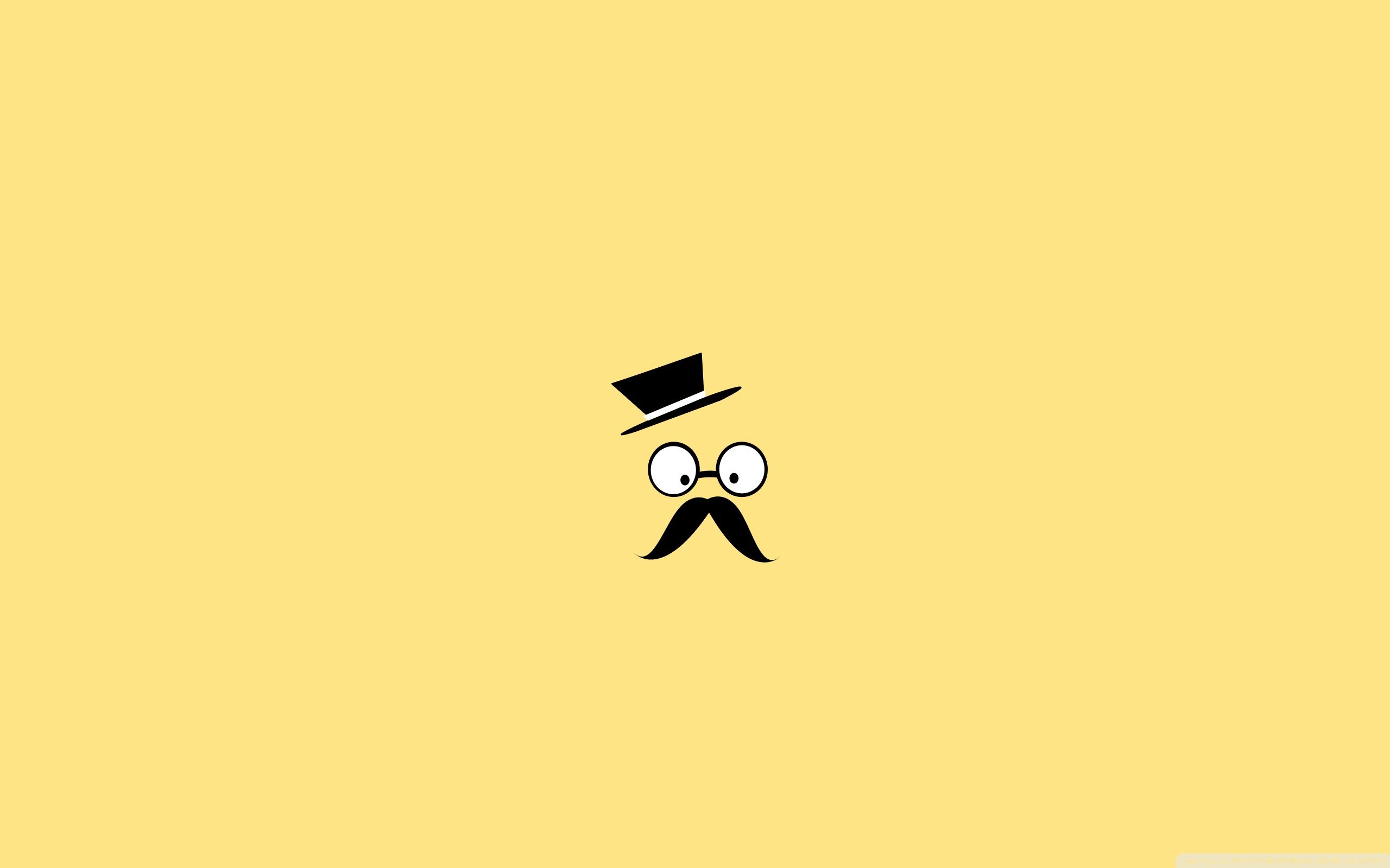 Cute Mustache Desktop Wallpapers Wallpapers