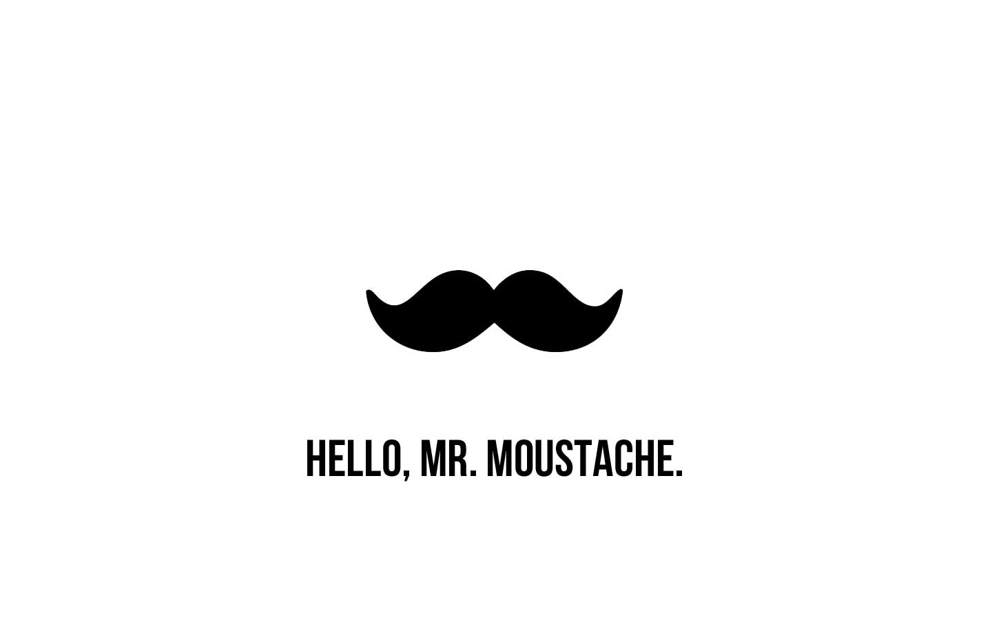 Cute Mustache Desktop Wallpapers Wallpapers