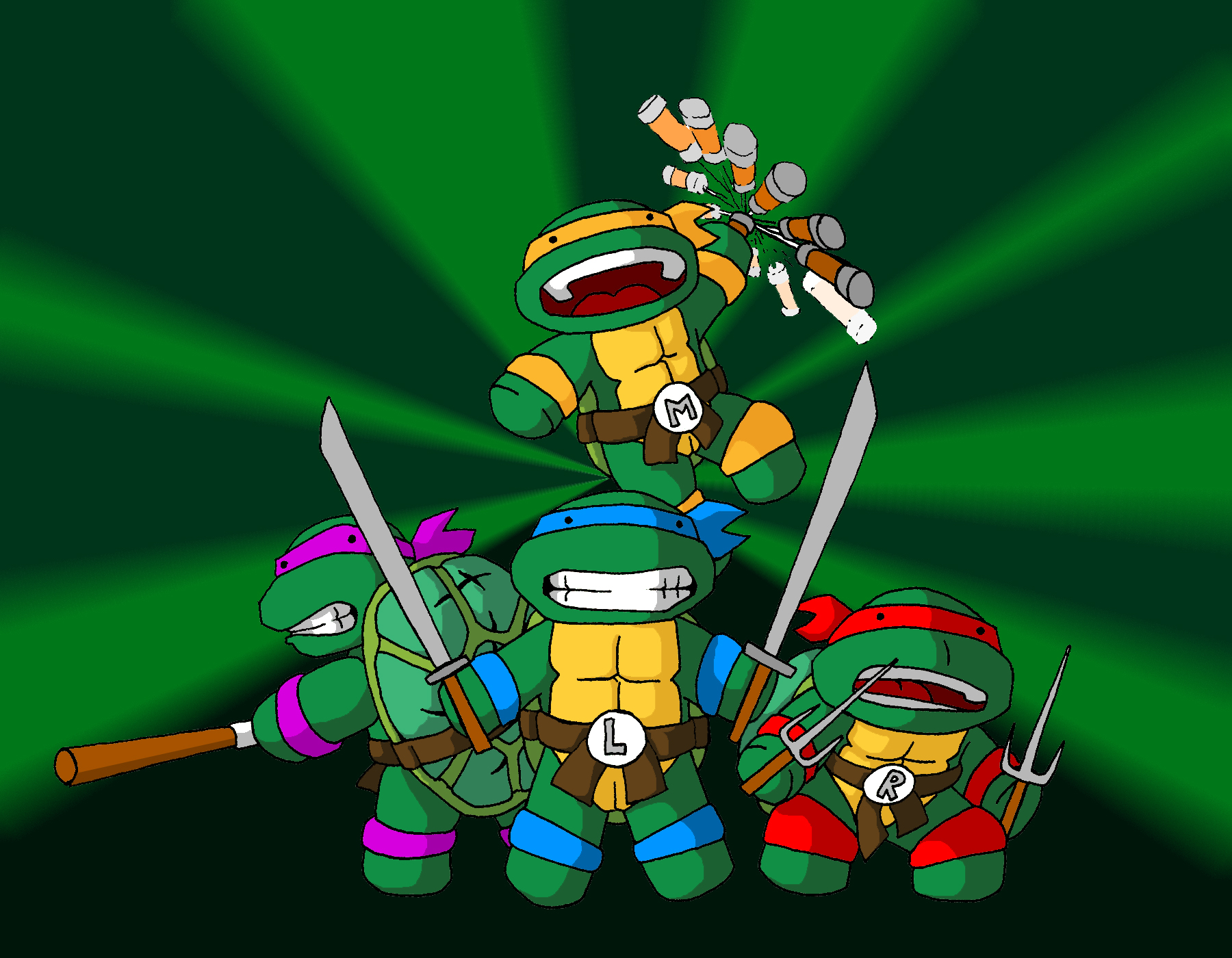 Cute Ninja Turtles Wallpapers