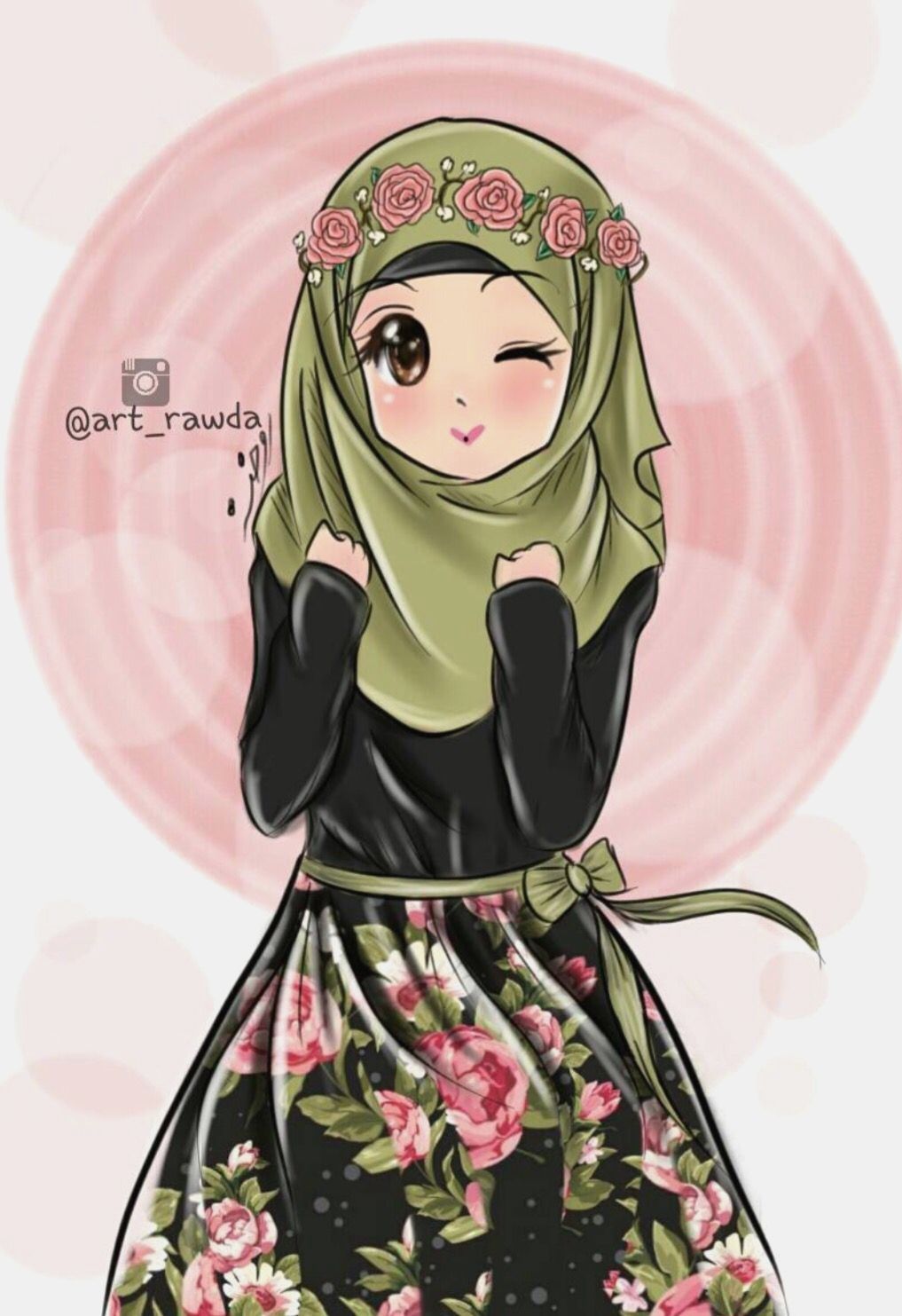 Cute Niqab Wallpapers