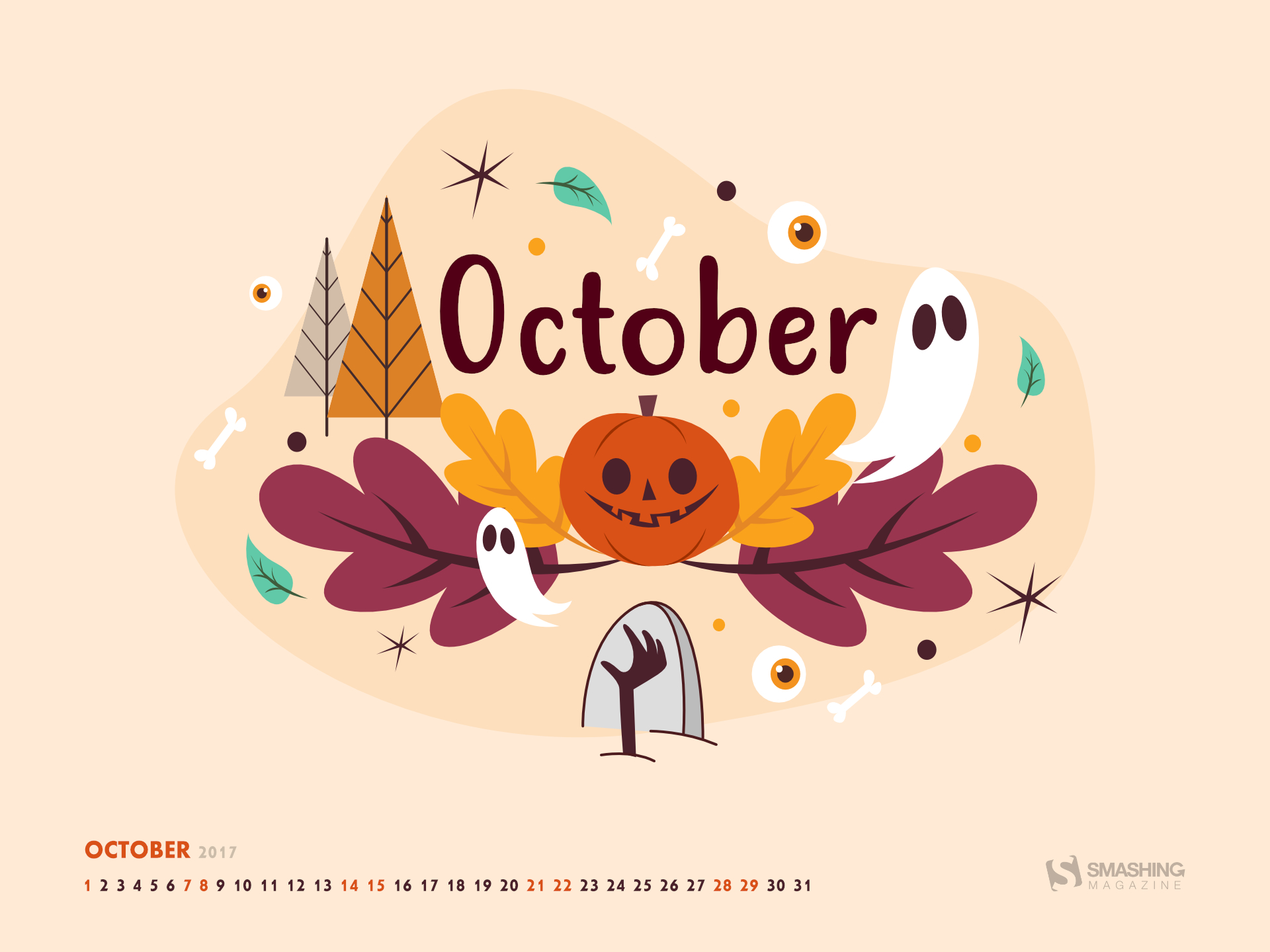 Cute October Desktop Wallpapers