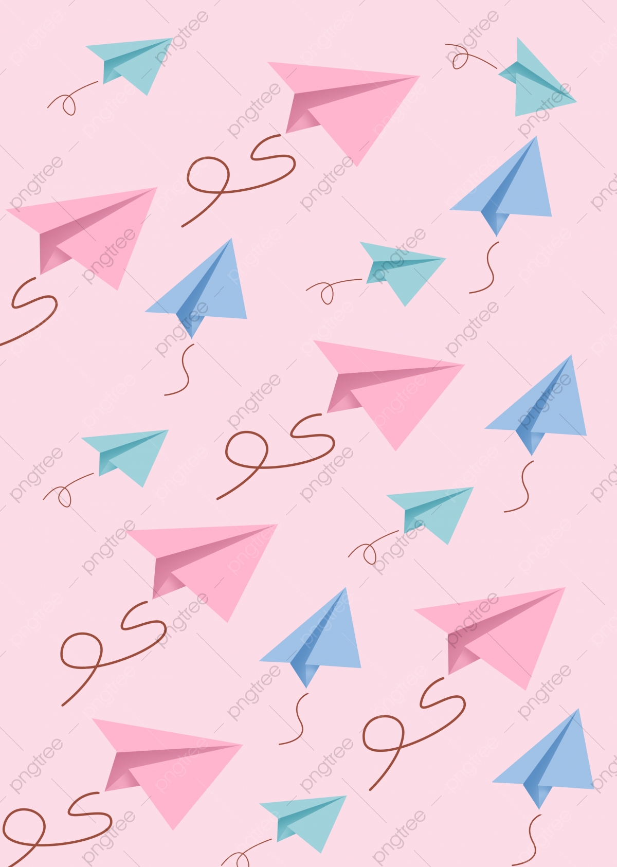 Cute Paper Airplane Wallpapers