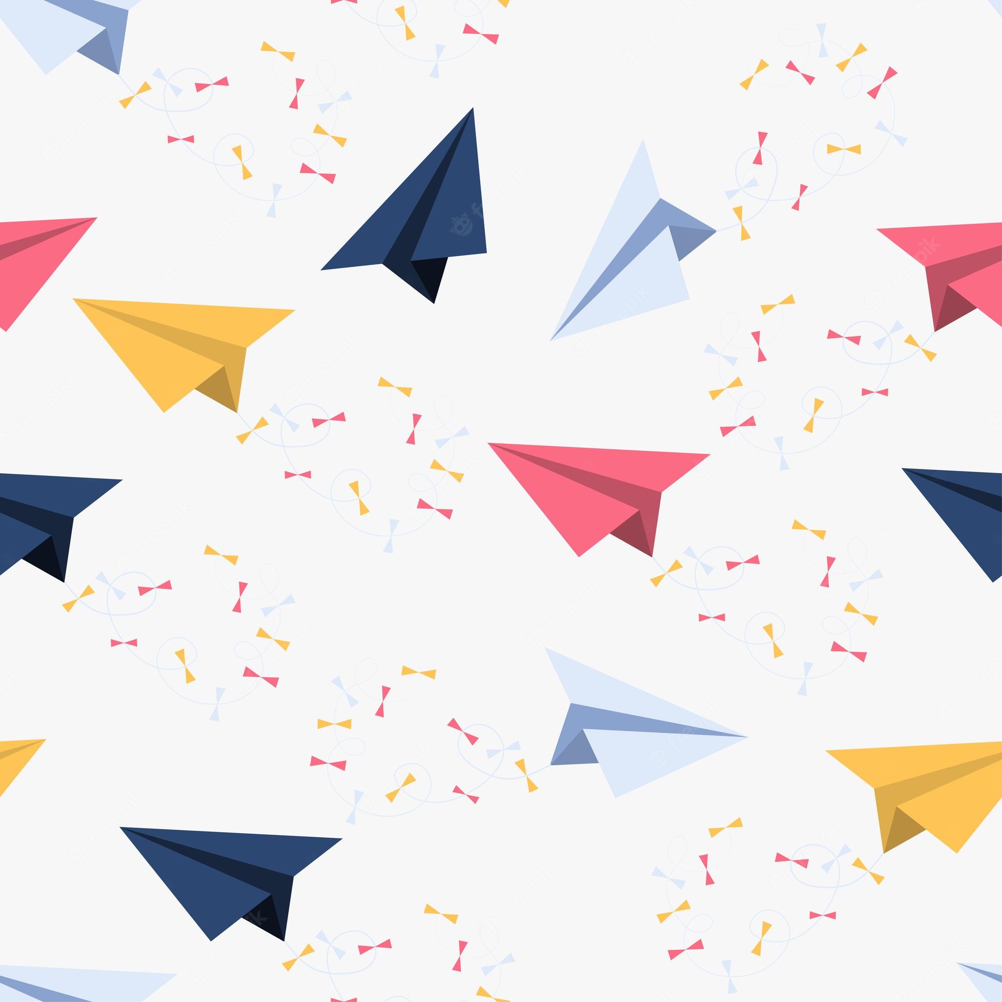 Cute Paper Airplane Wallpapers