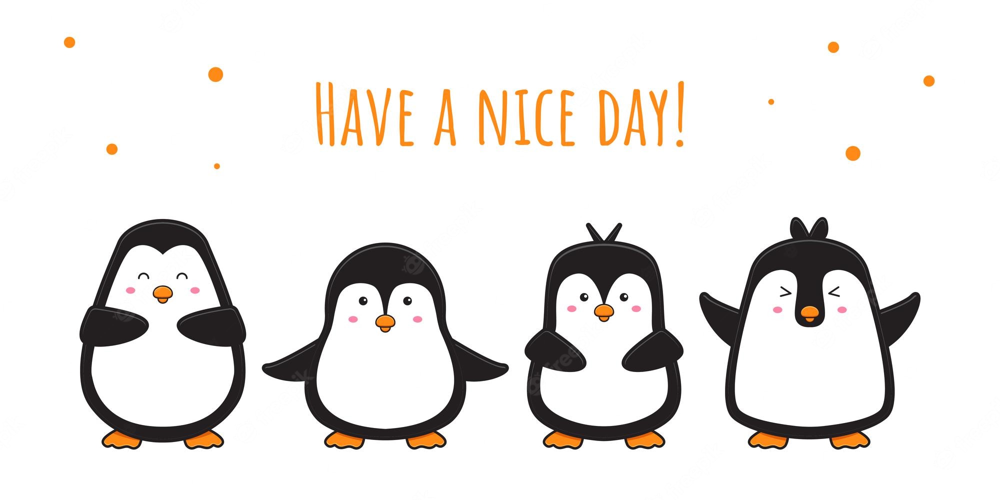 Cute Penguin Desktop Wallpapers