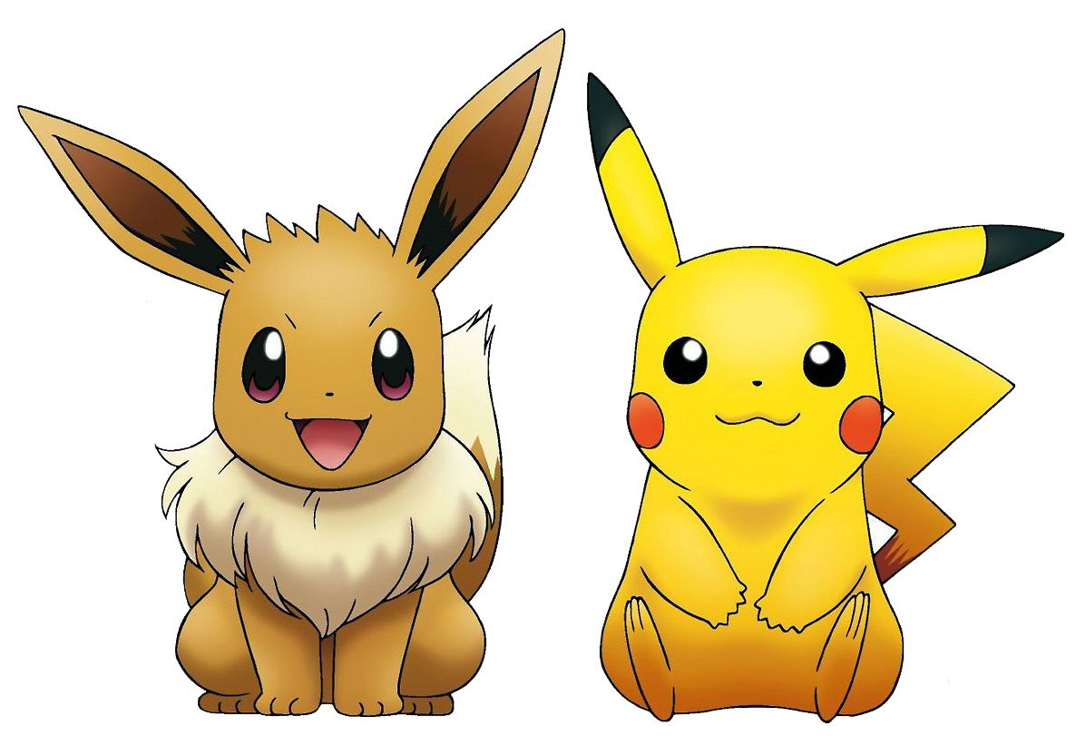 Cute Pikachu And Eevee Wallpapers