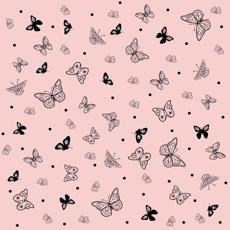 Cute Pink Butterfly Wallpapers