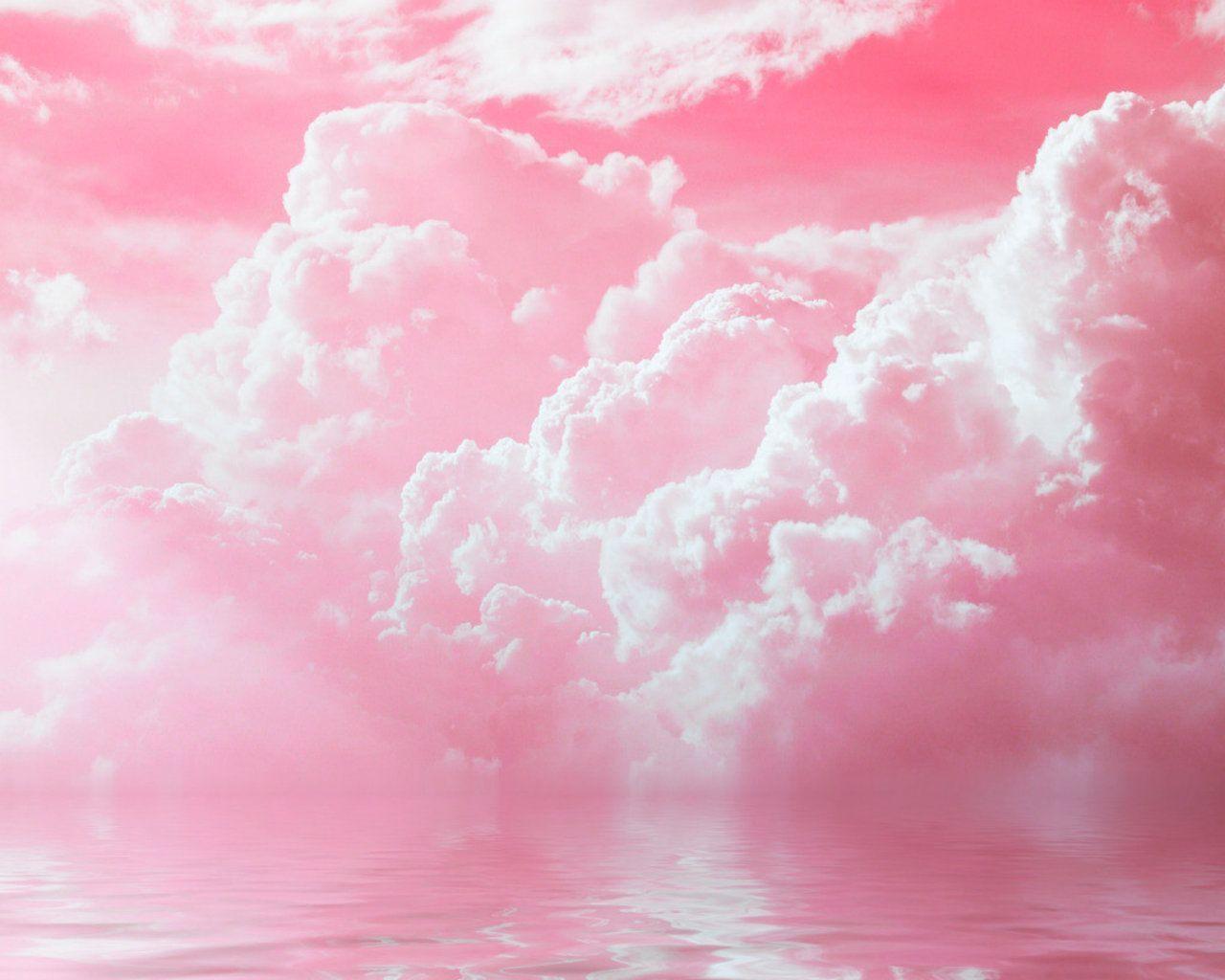 Cute Pink Cloud Wallpapers