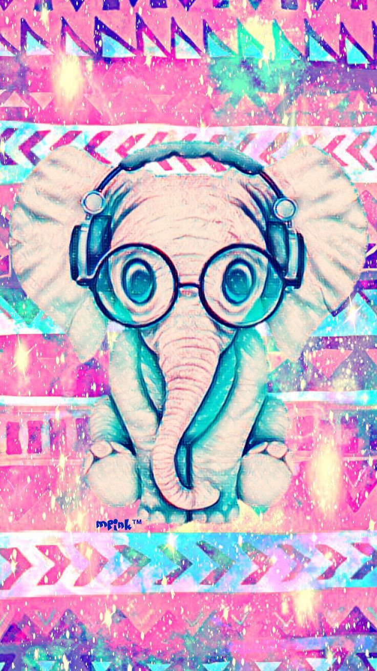 Cute Pink Elephant Wallpapers