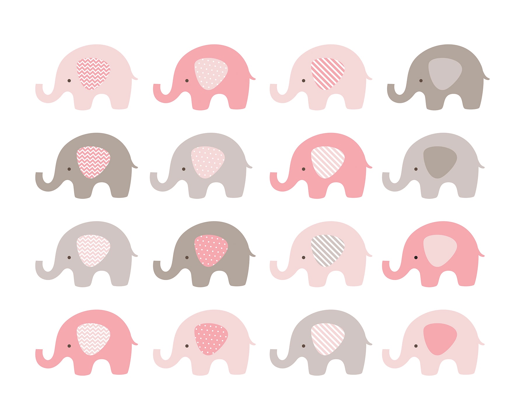 Cute Pink Elephant Wallpapers