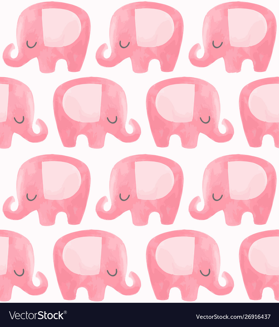 Cute Pink Elephant Wallpapers